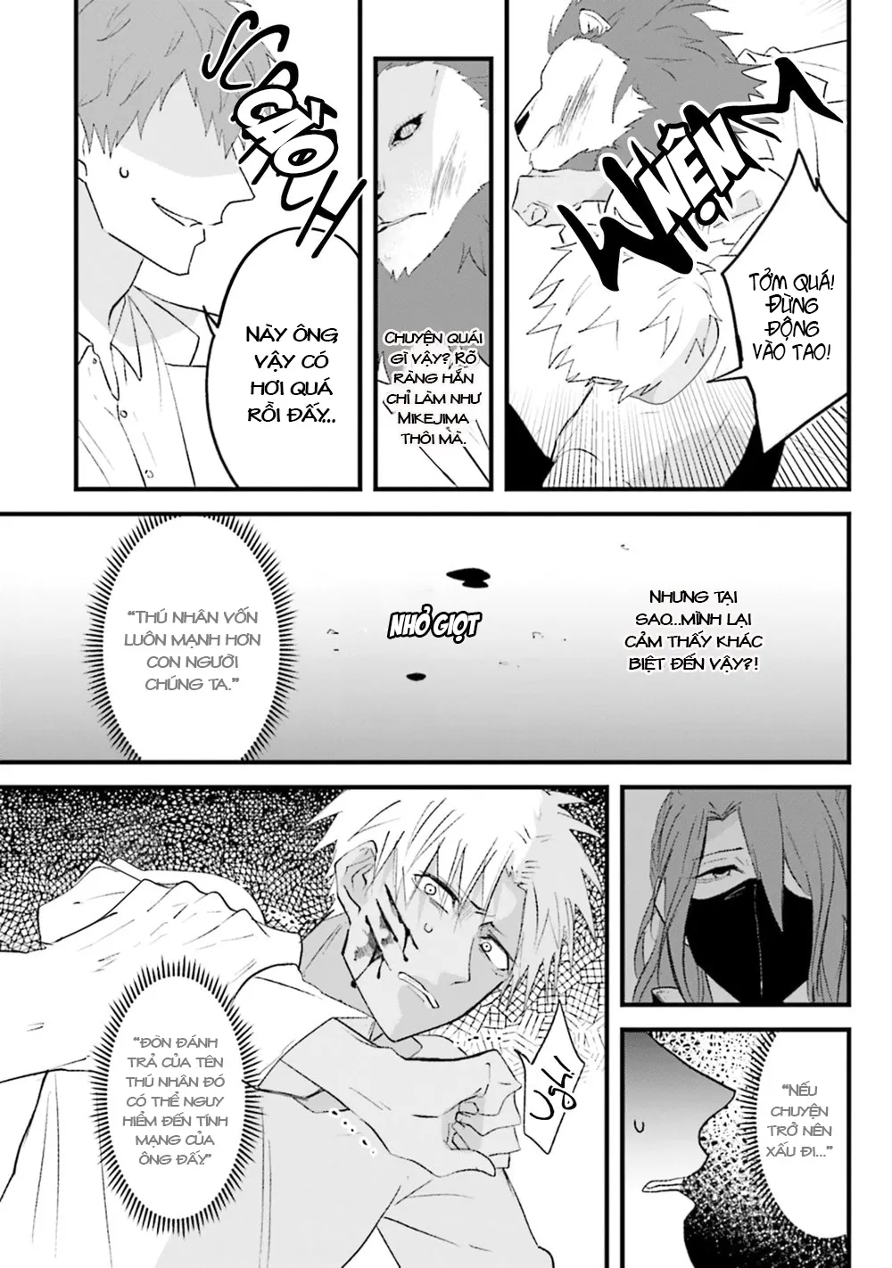 HentaiVN.net - Ảnh 33 - Trai và Mèo [Kokou kemono to obaka yankee] - Chap 3