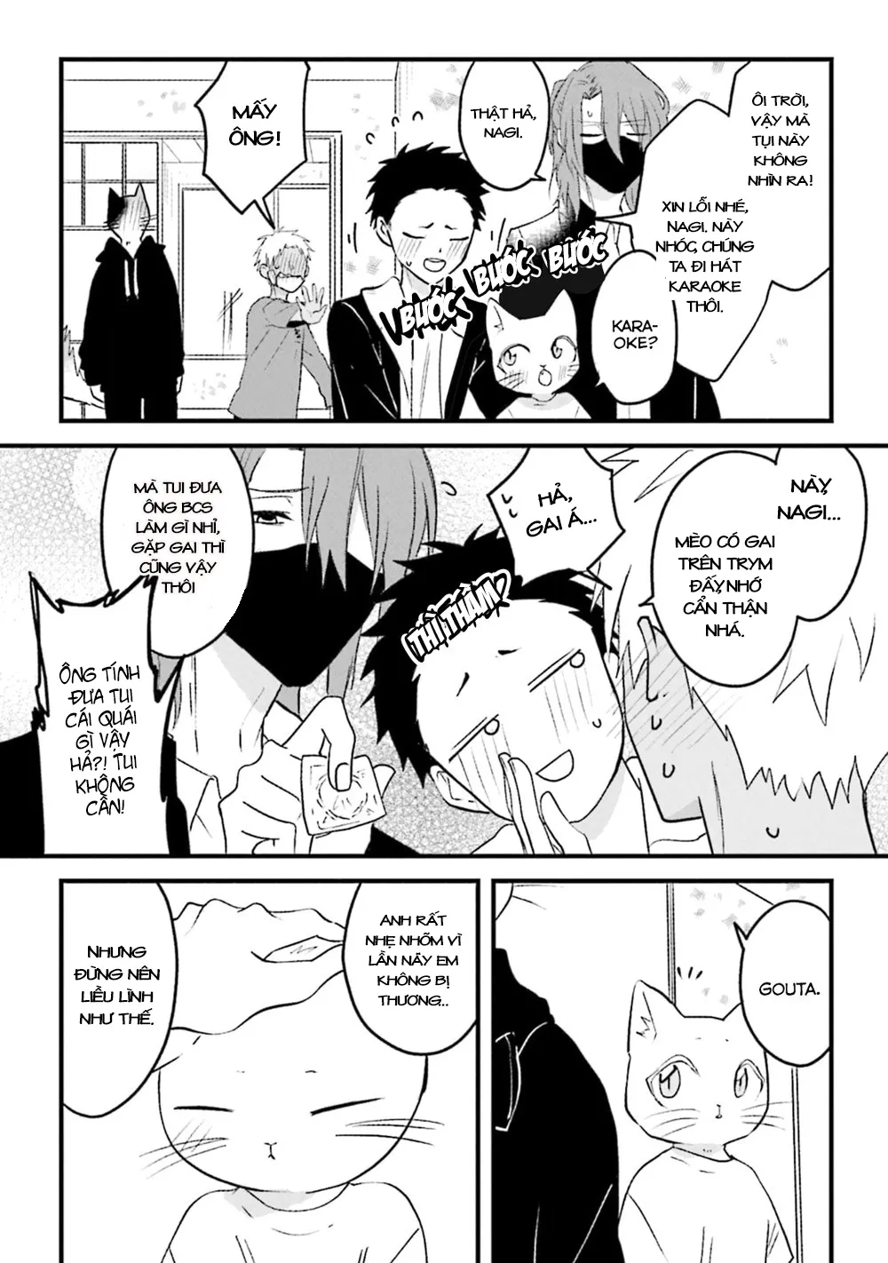HentaiVN.net - Ảnh 17 - Trai và Mèo [Kokou kemono to obaka yankee] - Chap 4