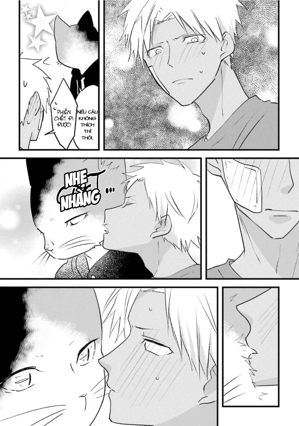 HentaiVN.net - Ảnh 24 - Trai và Mèo [Kokou kemono to obaka yankee] - Chap 4