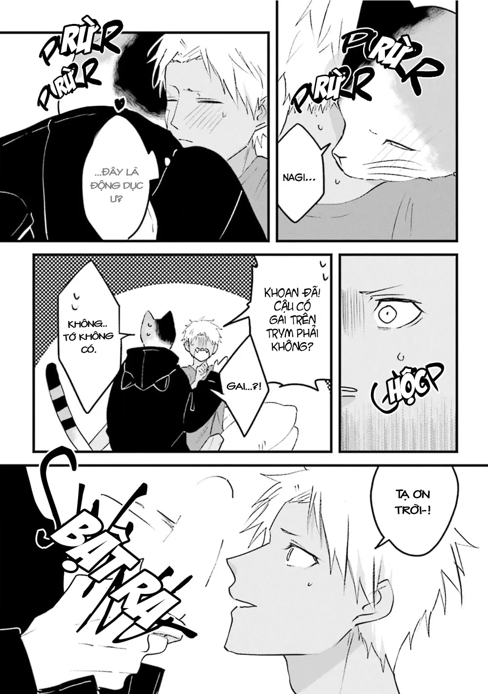 HentaiVN.net - Ảnh 29 - Trai và Mèo [Kokou kemono to obaka yankee] - Chap 4