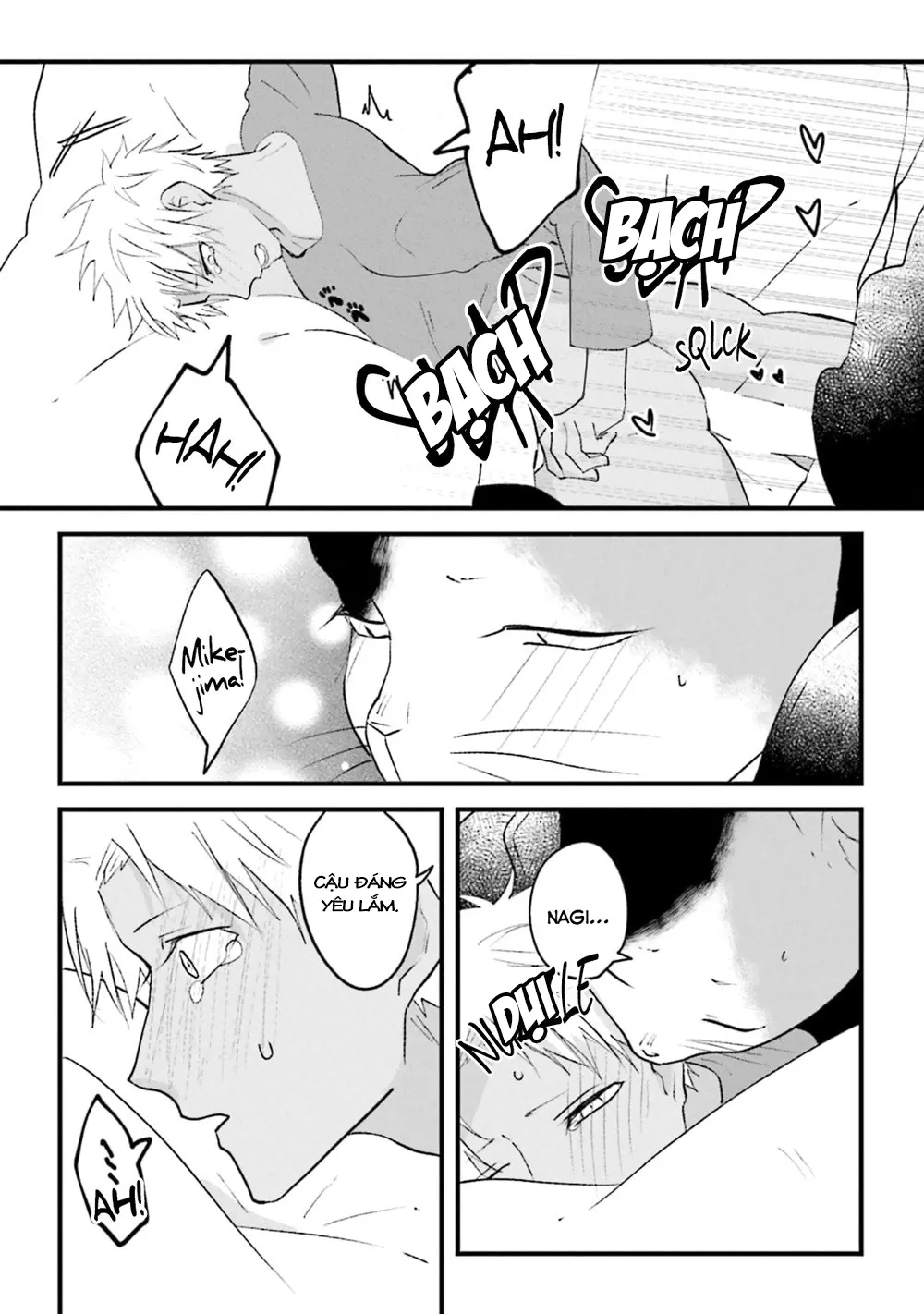 HentaiVN.net - Ảnh 32 - Trai và Mèo [Kokou kemono to obaka yankee] - Chap 4