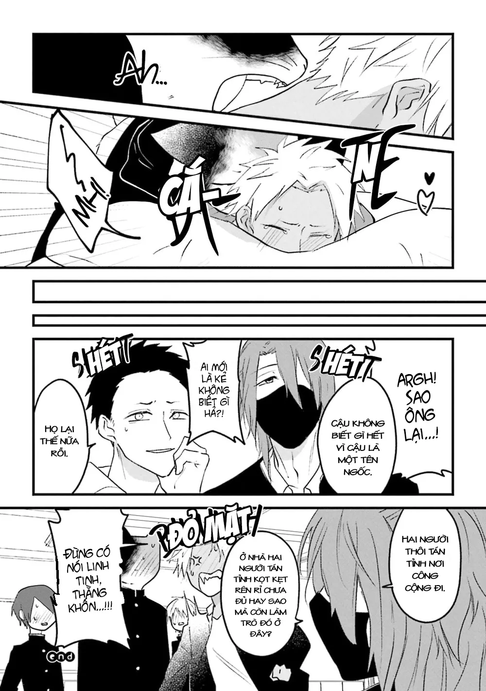 HentaiVN.net - Ảnh 33 - Trai và Mèo [Kokou kemono to obaka yankee] - Chap 4