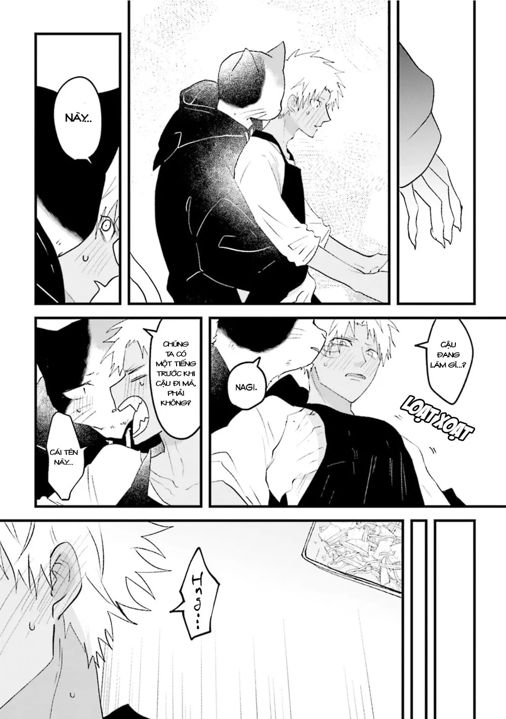HentaiVN.net - Ảnh 10 - Trai và Mèo [Kokou kemono to obaka yankee] - Chap 5