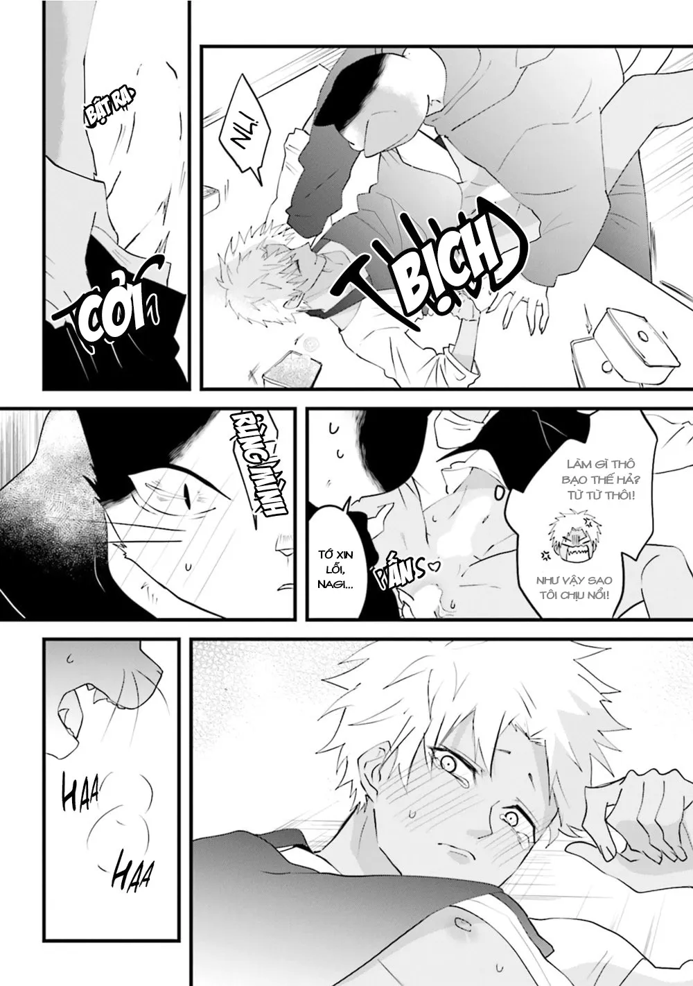 HentaiVN.net - Ảnh 13 - Trai và Mèo [Kokou kemono to obaka yankee] - Chap 5