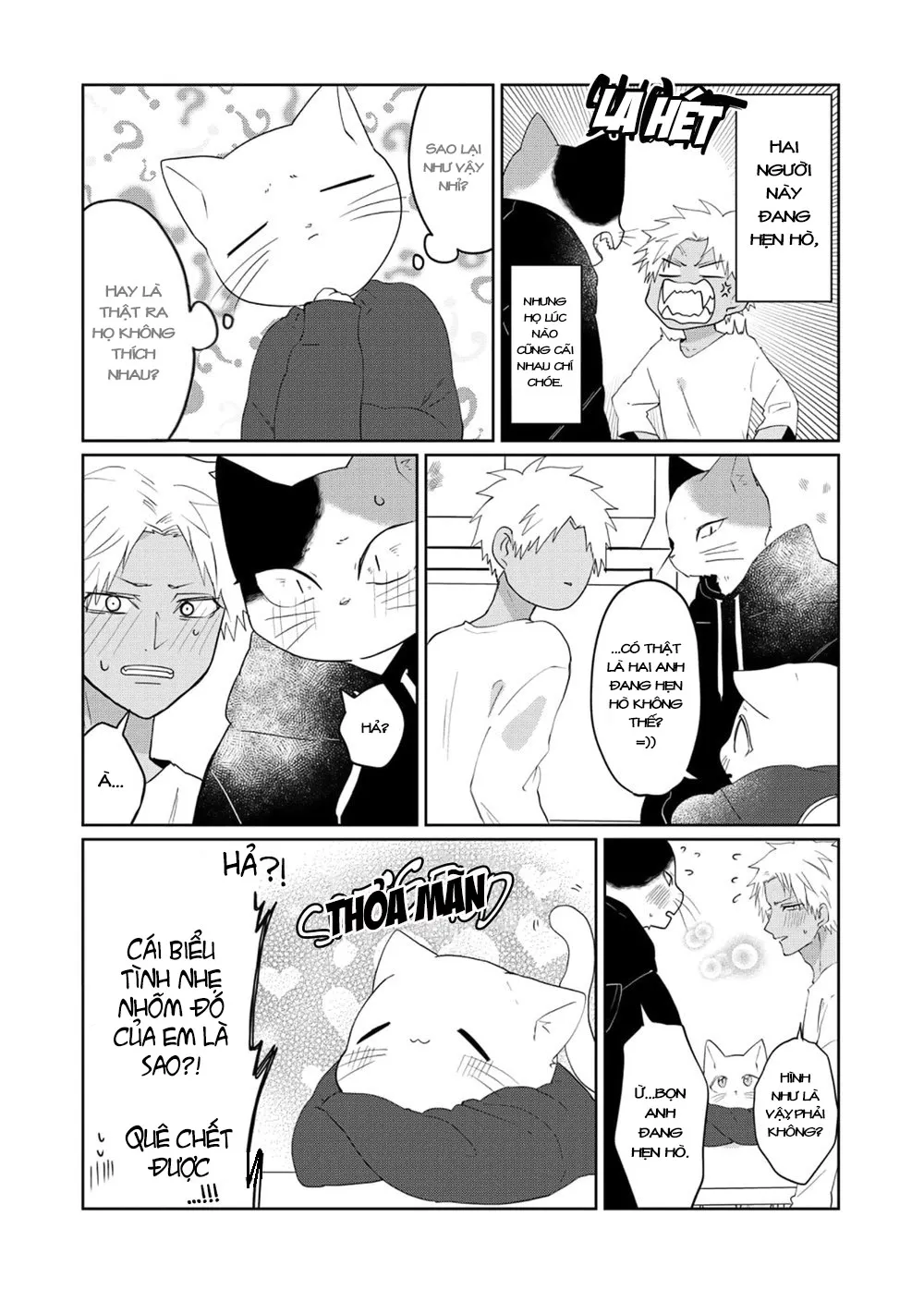 HentaiVN.net - Ảnh 18 - Trai và Mèo [Kokou kemono to obaka yankee] - Chap 5