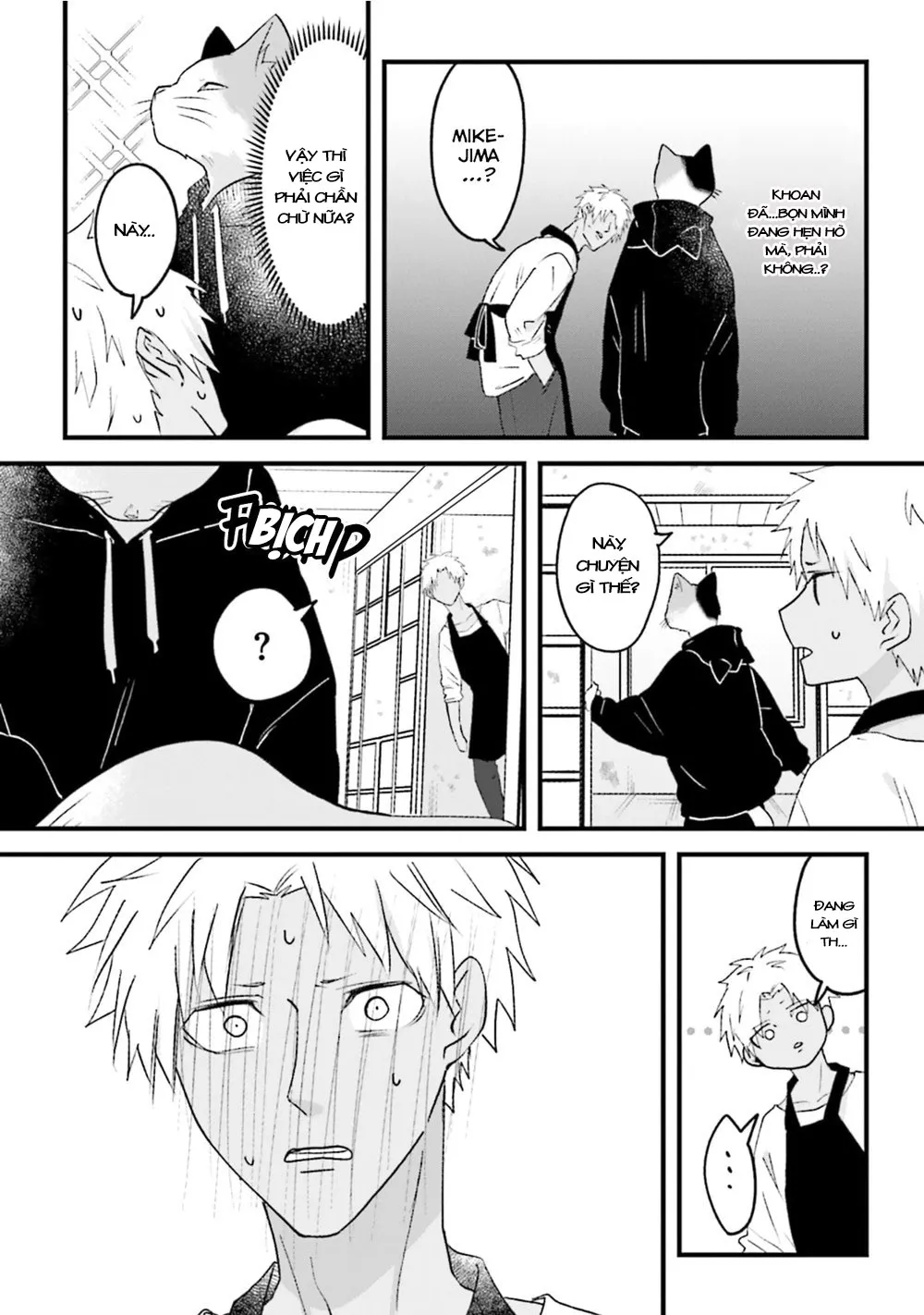 HentaiVN.net - Ảnh 6 - Trai và Mèo [Kokou kemono to obaka yankee] - Chap 5