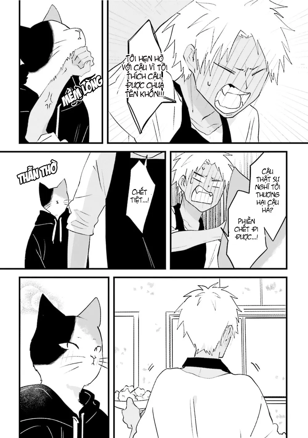 HentaiVN.net - Ảnh 9 - Trai và Mèo [Kokou kemono to obaka yankee] - Chap 5