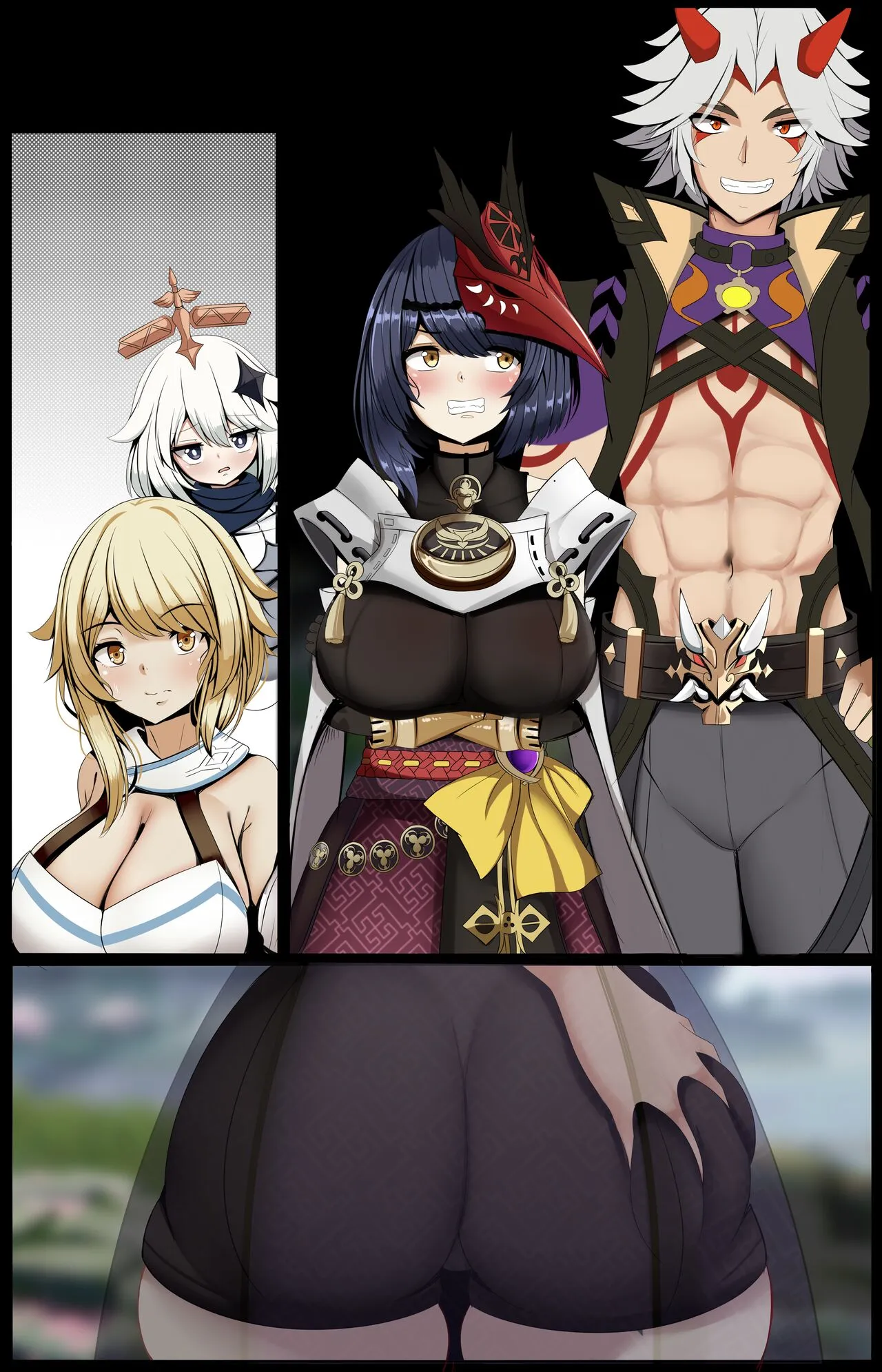 HentaiVN.net - Ảnh 7 - Kojou Sara và Arataki Itto - Oneshot