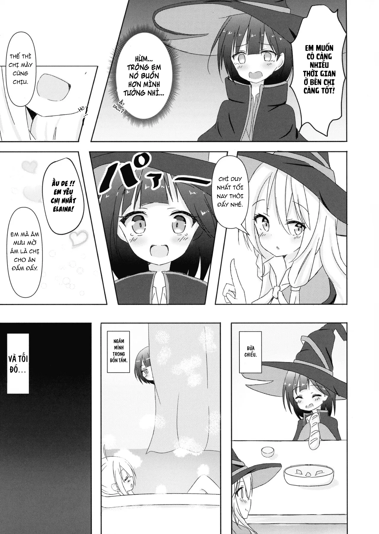 HentaiVN.net - Ảnh 4 - Saya ga Elaina de Ippouteki ni Koufun suru Dake [サヤがイレイナで一方的に興奮するだけ] - Oneshot Helikopter helikopter