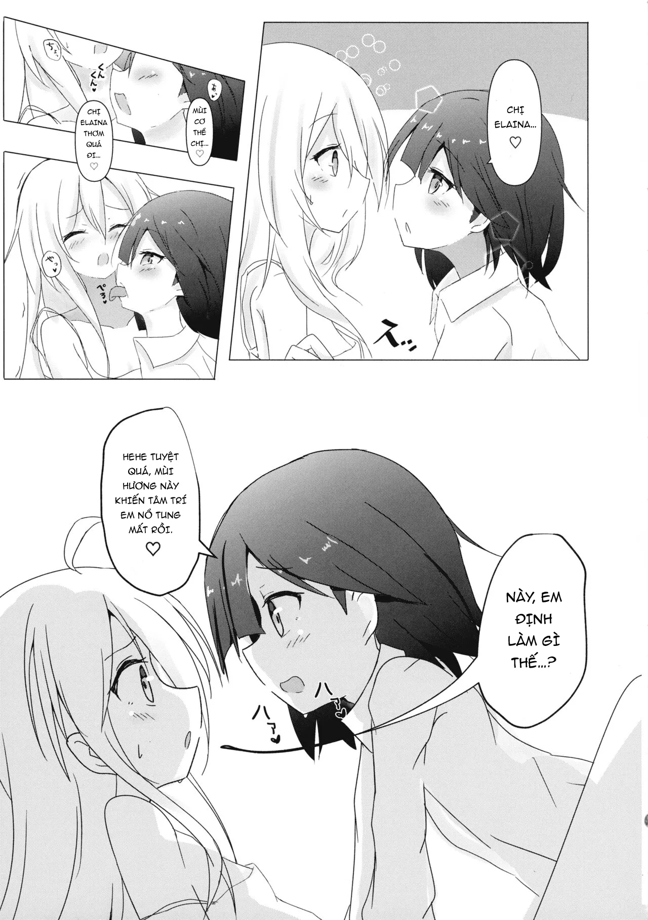HentaiVN.net - Ảnh 5 - Saya ga Elaina de Ippouteki ni Koufun suru Dake [サヤがイレイナで一方的に興奮するだけ] - Oneshot Helikopter helikopter