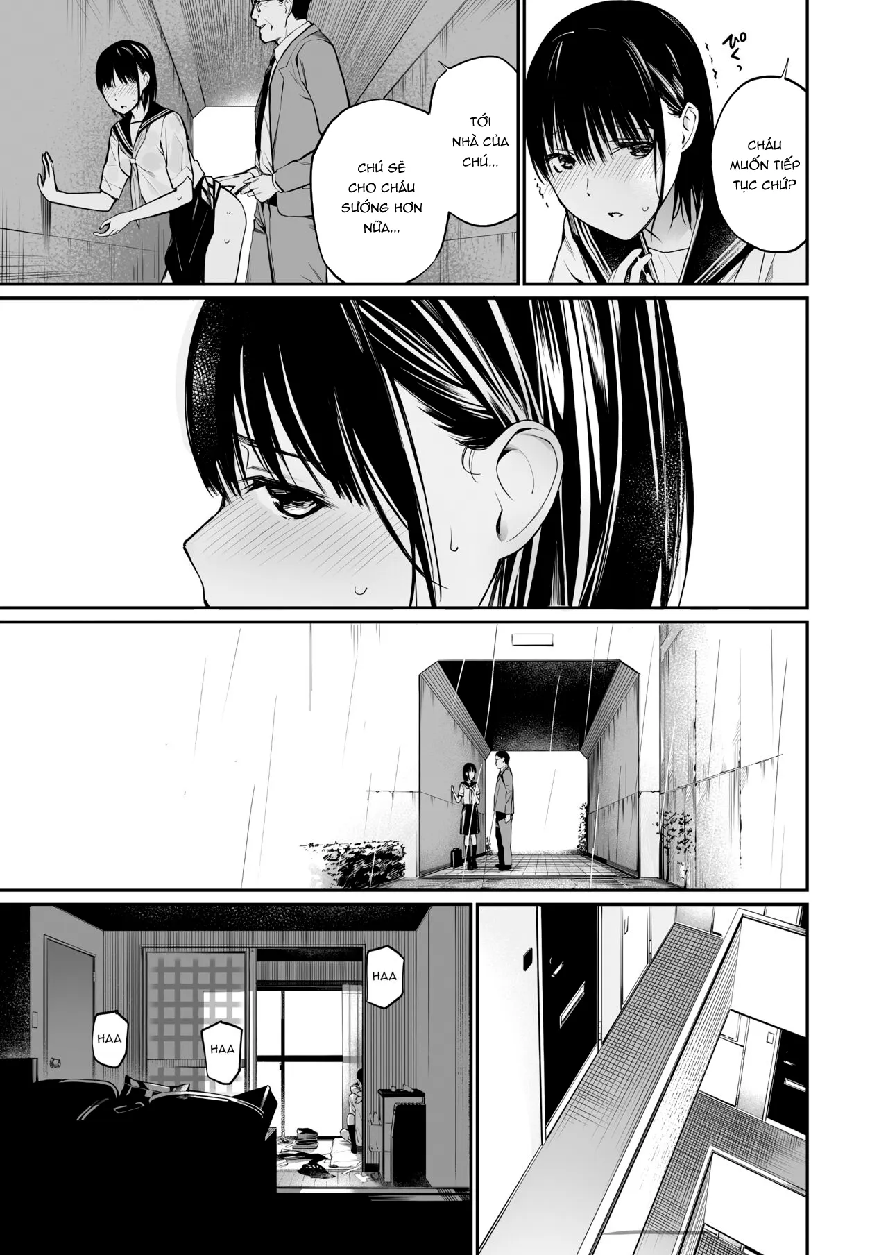 HentaiVN.net - Ảnh 25 - Tôi lõa thể trong chiều mưa [Ame no Hi wa, Honnori Chikubi] - Oneshot nuột