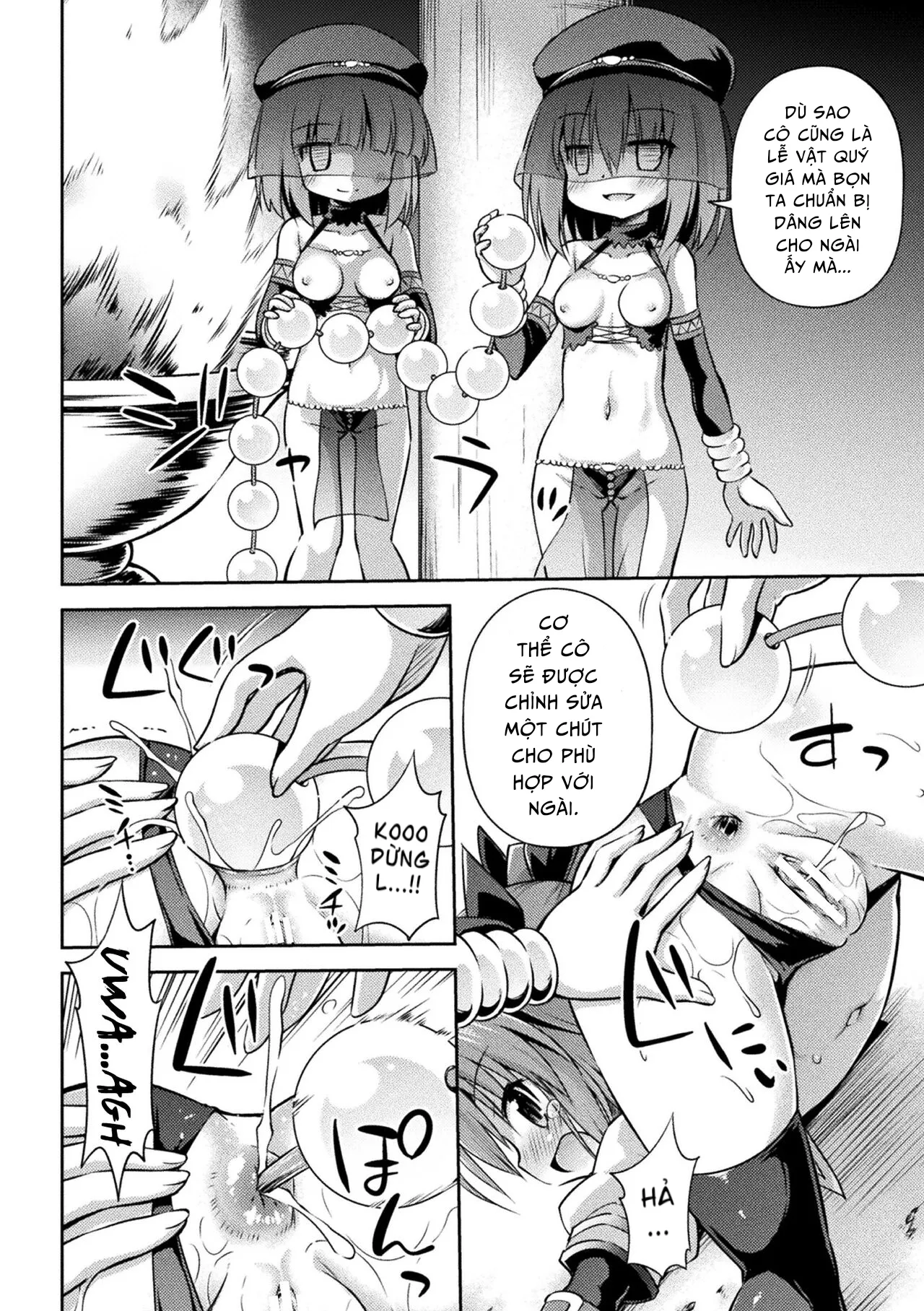 HentaiVN.net - Ảnh 10 - Đồ chơi của chúa tể hắc ám [Jashin no Omocha ; The Dark God's Toy] - Oneshot