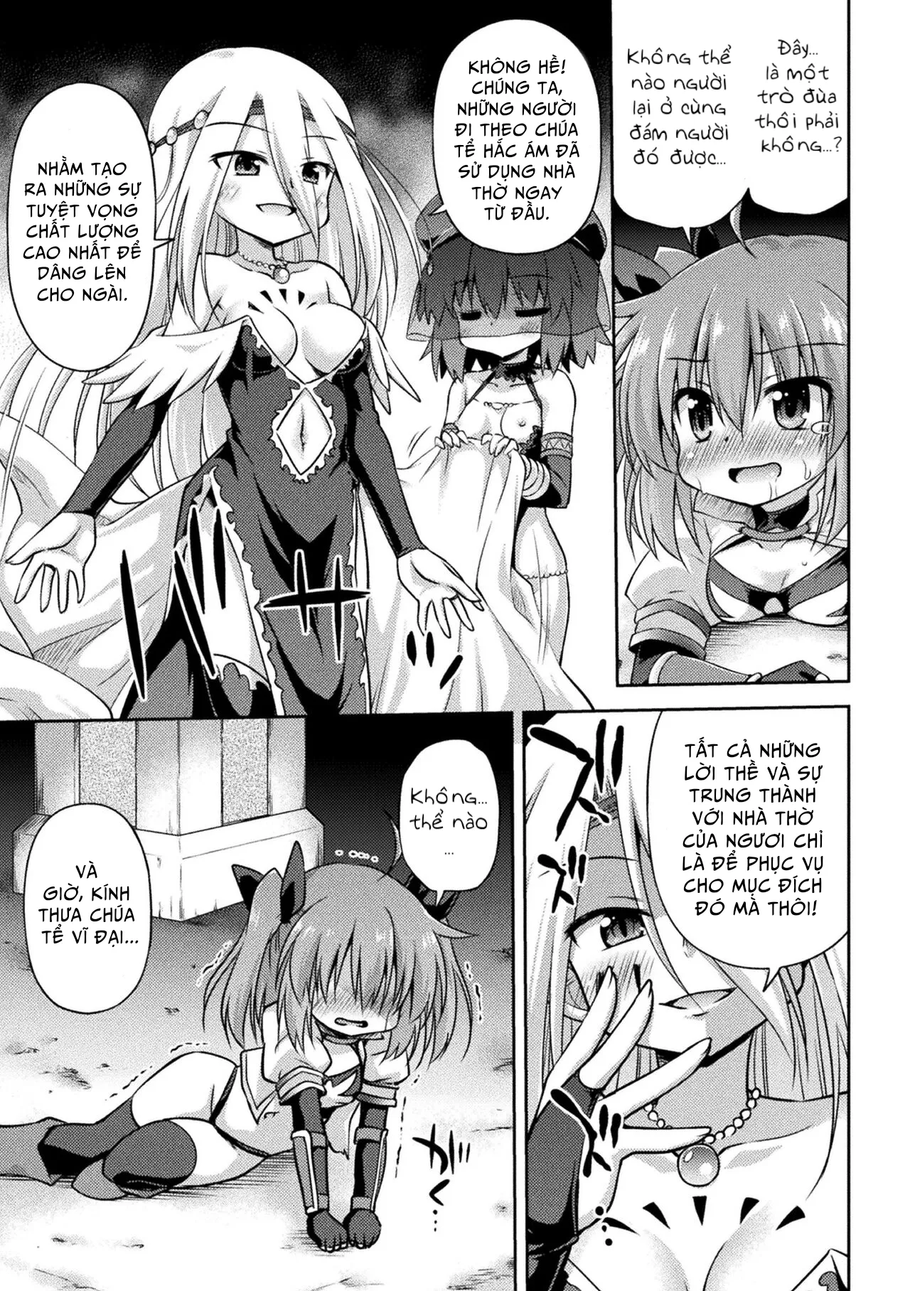 HentaiVN.net - Ảnh 15 - Đồ chơi của chúa tể hắc ám [Jashin no Omocha ; The Dark God's Toy] - Oneshot