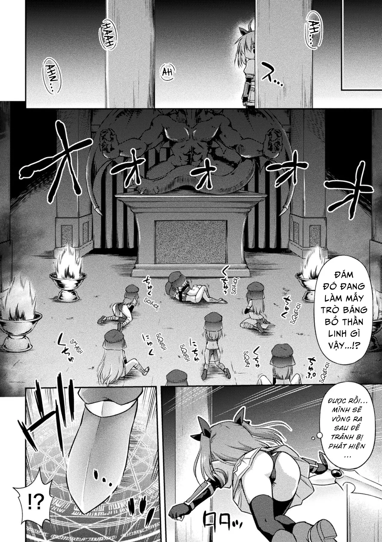 HentaiVN.net - Ảnh 4 - Đồ chơi của chúa tể hắc ám [Jashin no Omocha ; The Dark God's Toy] - Oneshot