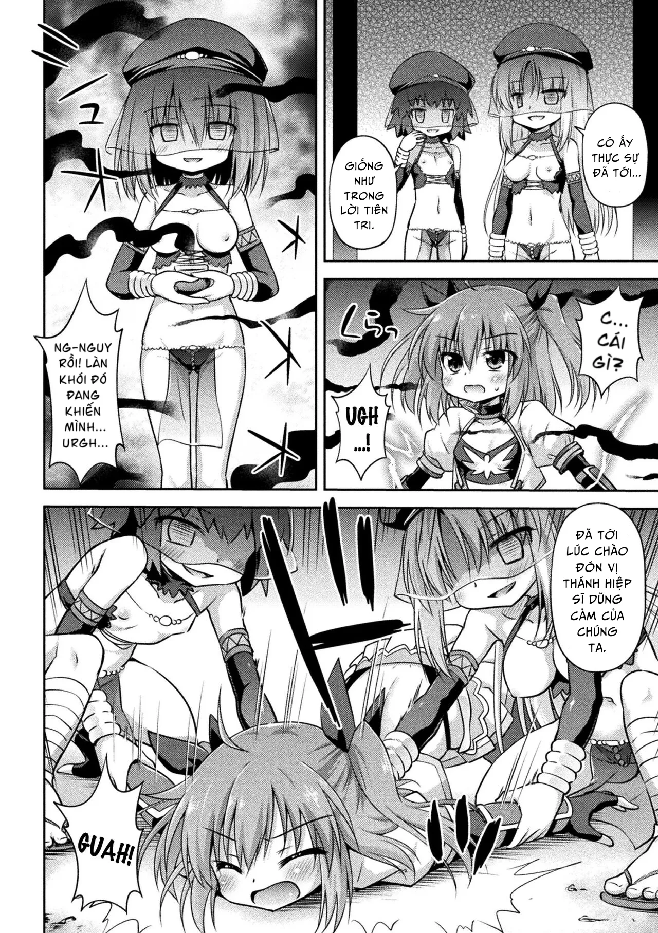 HentaiVN.net - Ảnh 6 - Đồ chơi của chúa tể hắc ám [Jashin no Omocha ; The Dark God's Toy] - Oneshot