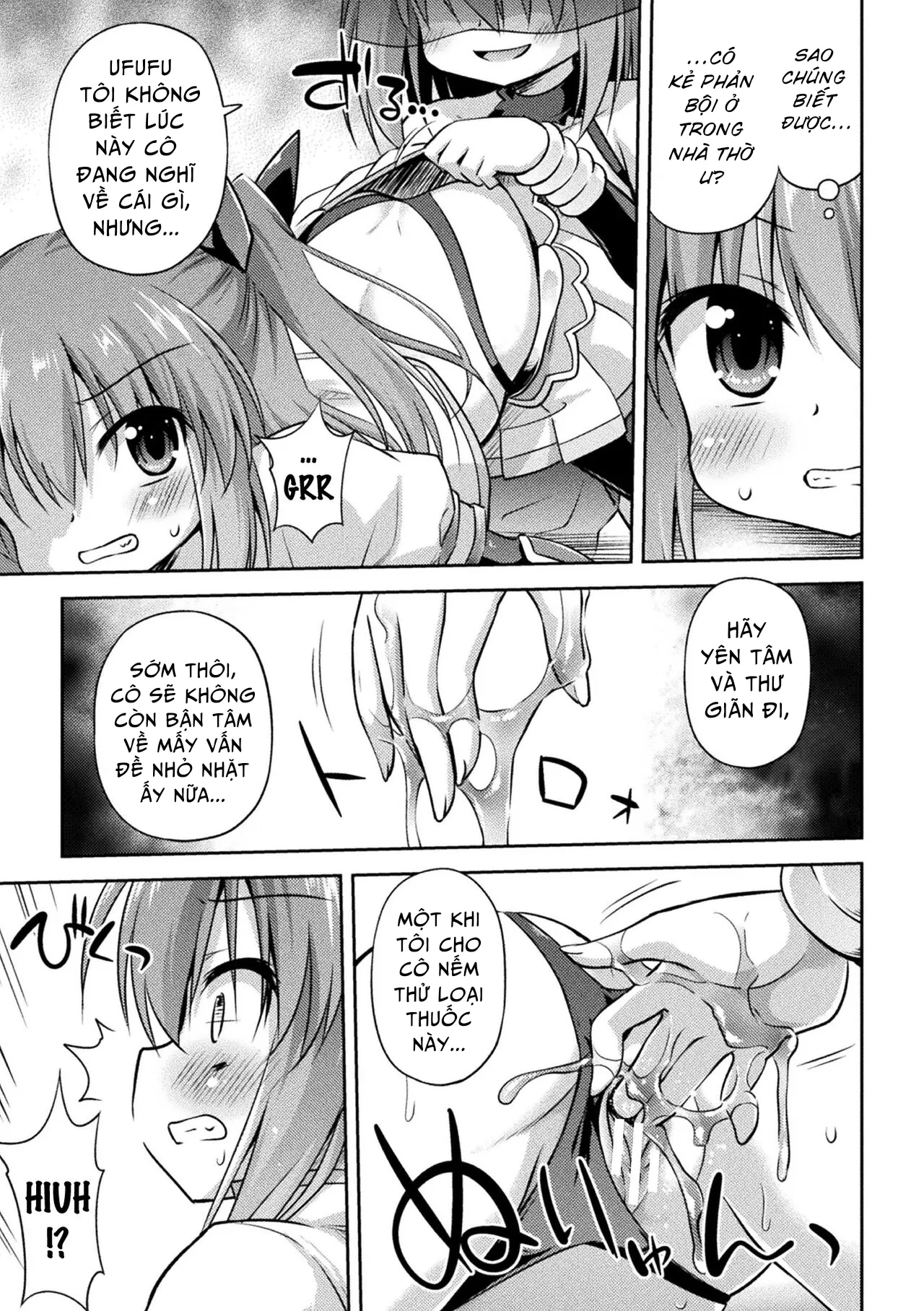 HentaiVN.net - Ảnh 7 - Đồ chơi của chúa tể hắc ám [Jashin no Omocha ; The Dark God's Toy] - Oneshot