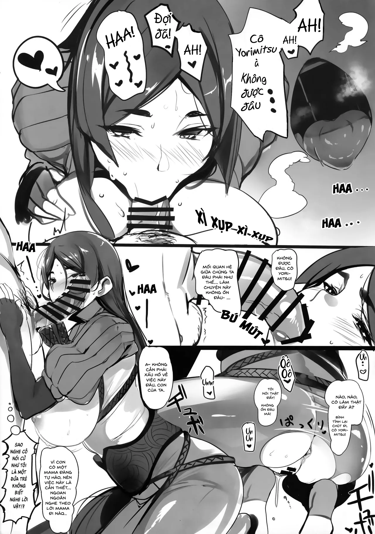 HentaiVN.net - Ảnh 4 - Tâm tư của mẹ [Oya no Kokoro Ko Shirazu] - Oneshot