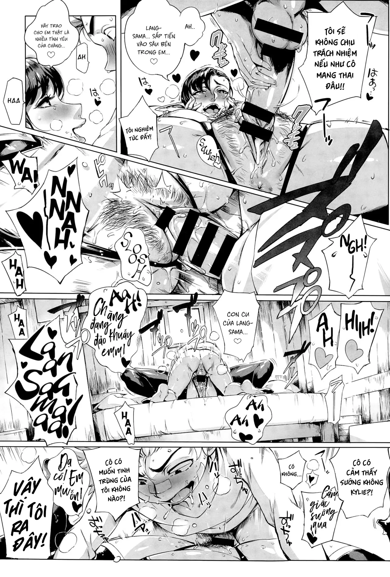 HentaiVN.net - Ảnh 17 - Đây là Biên giới Dục vọng [Koko ga Tanetsuke Frontier; This Is The Mating Frontier!] - Chap 1: Chương Trái Đất