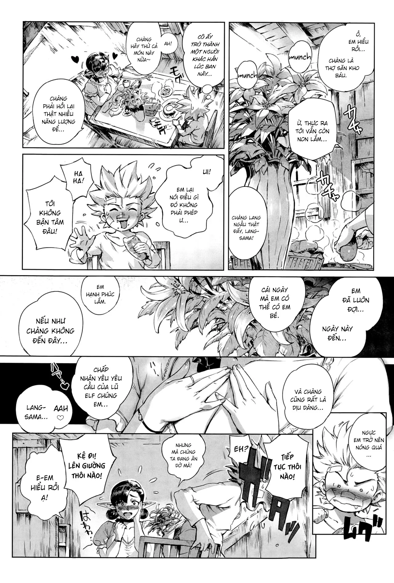 HentaiVN.net - Ảnh 19 - Đây là Biên giới Dục vọng [Koko ga Tanetsuke Frontier; This Is The Mating Frontier!] - Chap 1: Chương Trái Đất