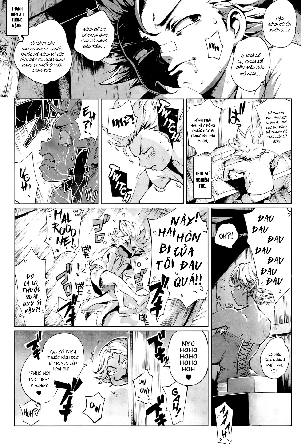 HentaiVN.net - Ảnh 24 - Đây là Biên giới Dục vọng [Koko ga Tanetsuke Frontier; This Is The Mating Frontier!] - Chap 1: Chương Trái Đất