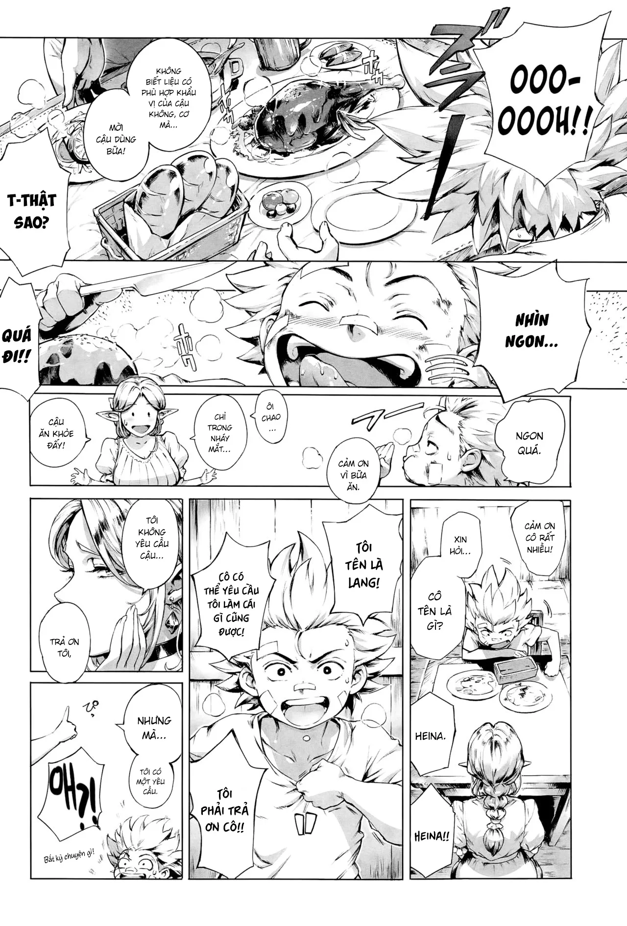 HentaiVN.net - Ảnh 5 - Đây là Biên giới Dục vọng [Koko ga Tanetsuke Frontier; This Is The Mating Frontier!] - Chap 1: Chương Trái Đất