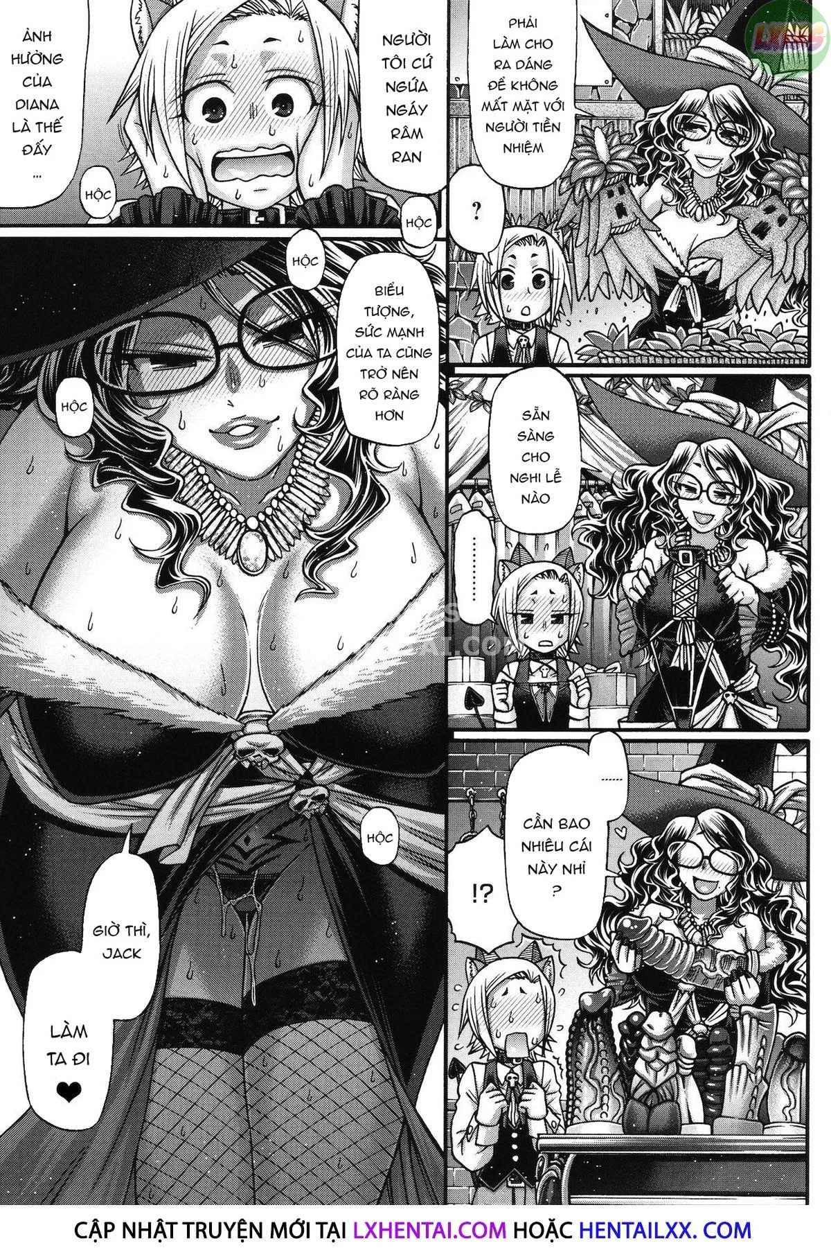 HentaiVN.net - Ảnh 15 - Mediator Witch ANGELIKA [Kuchikiki Majo no Angelika] - Chap 1