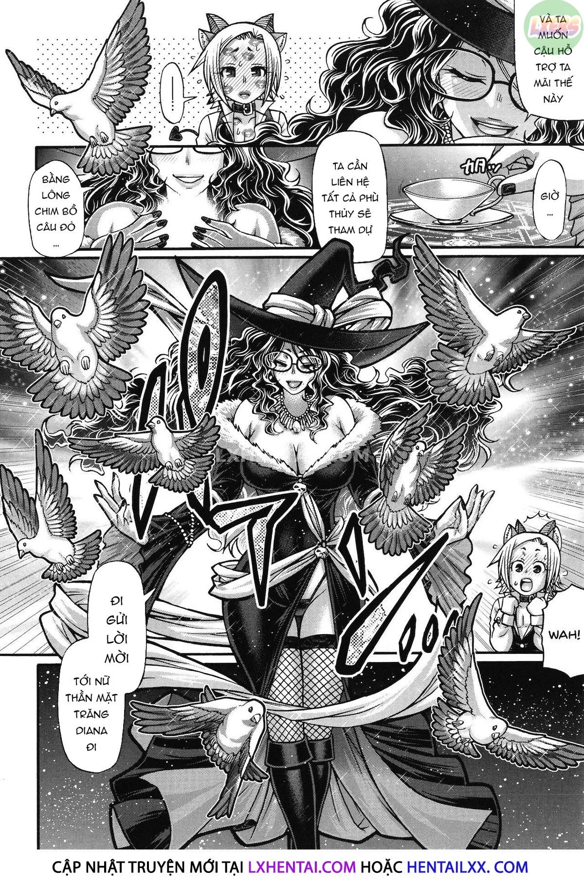 HentaiVN.net - Ảnh 30 - Mediator Witch ANGELIKA [Kuchikiki Majo no Angelika] - Chap 1