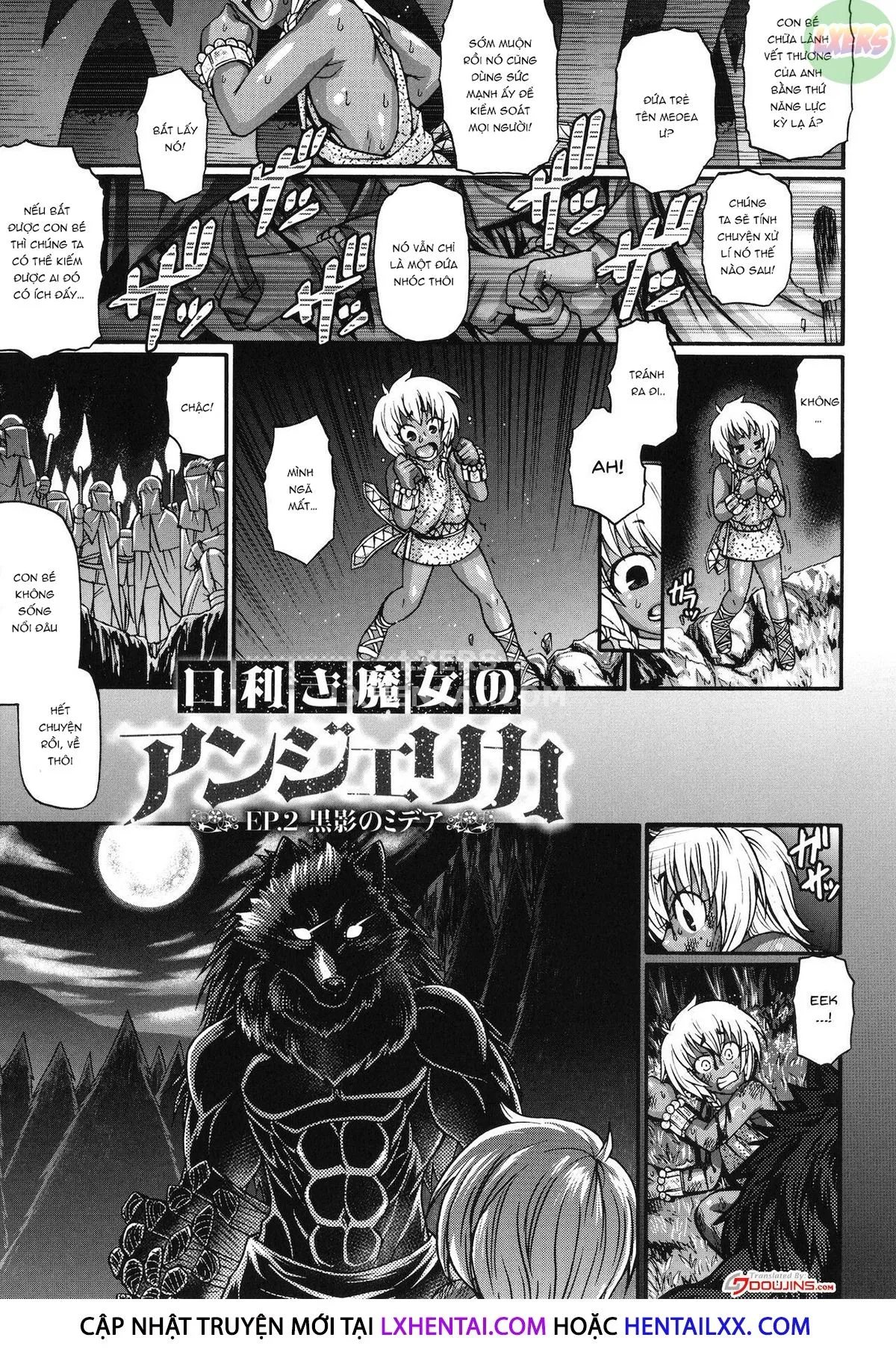 HentaiVN.net - Ảnh 5 - Mediator Witch ANGELIKA [Kuchikiki Majo no Angelika] - Chap 2