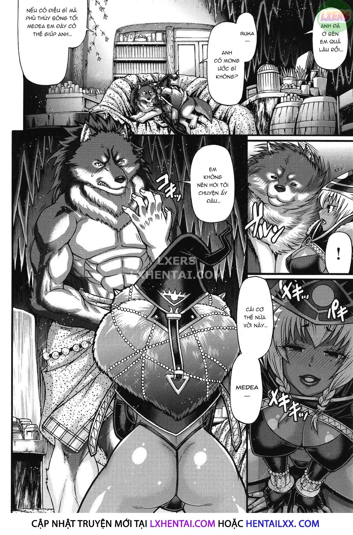 HentaiVN.net - Ảnh 8 - Mediator Witch ANGELIKA [Kuchikiki Majo no Angelika] - Chap 2
