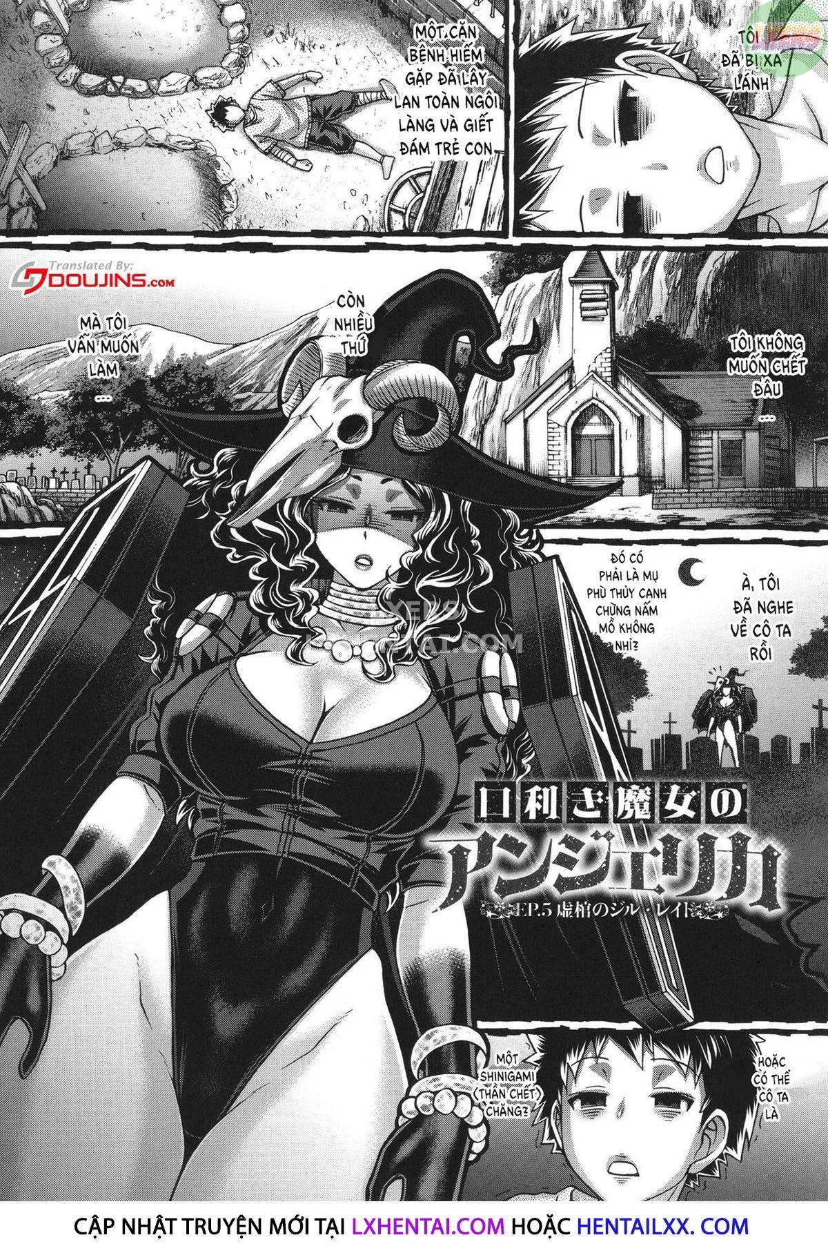 HentaiVN.net - Ảnh 5 - Mediator Witch ANGELIKA [Kuchikiki Majo no Angelika] - Chap 5