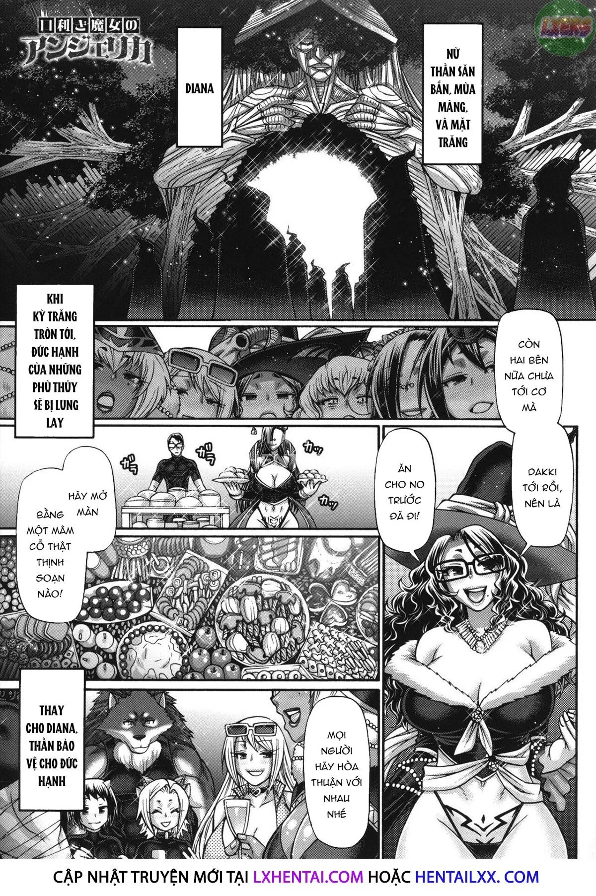 HentaiVN.net - Ảnh 5 - Mediator Witch ANGELIKA [Kuchikiki Majo no Angelika] - Chap 8