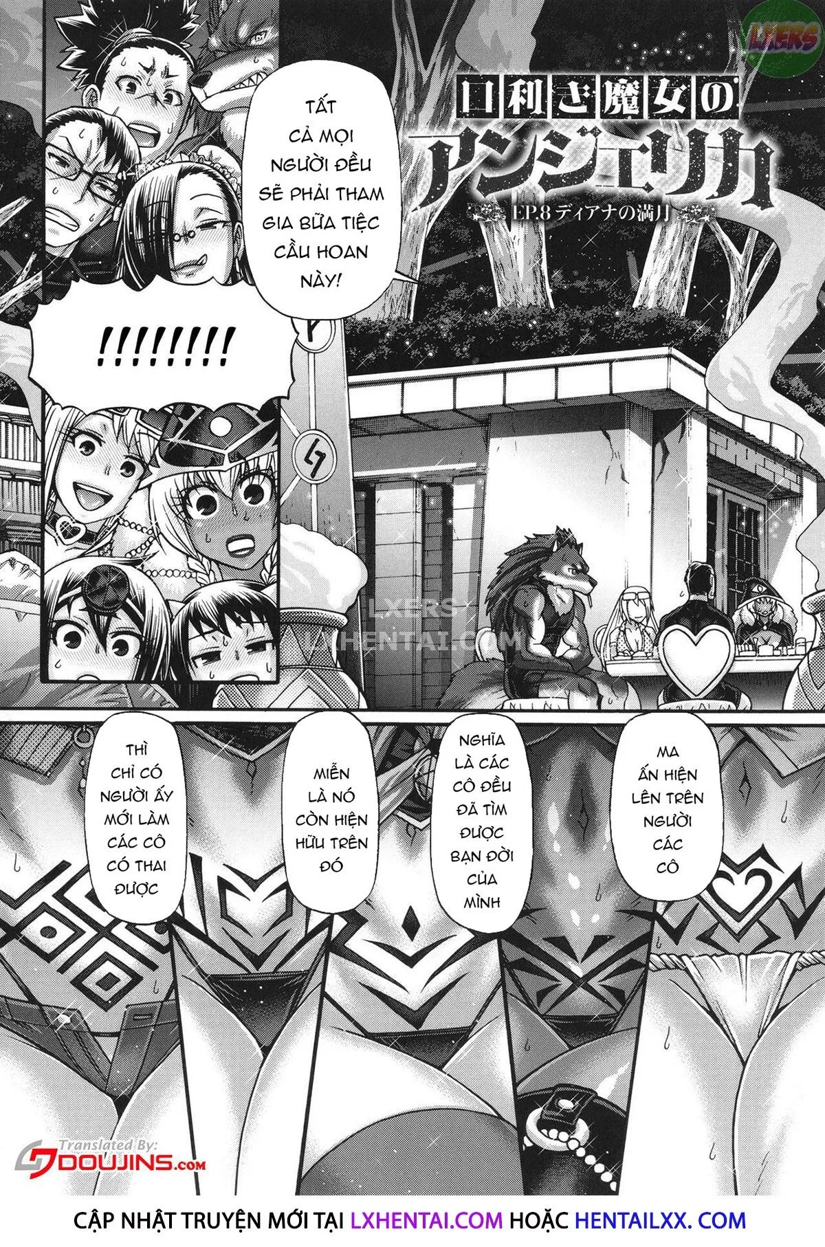HentaiVN.net - Ảnh 7 - Mediator Witch ANGELIKA [Kuchikiki Majo no Angelika] - Chap 8