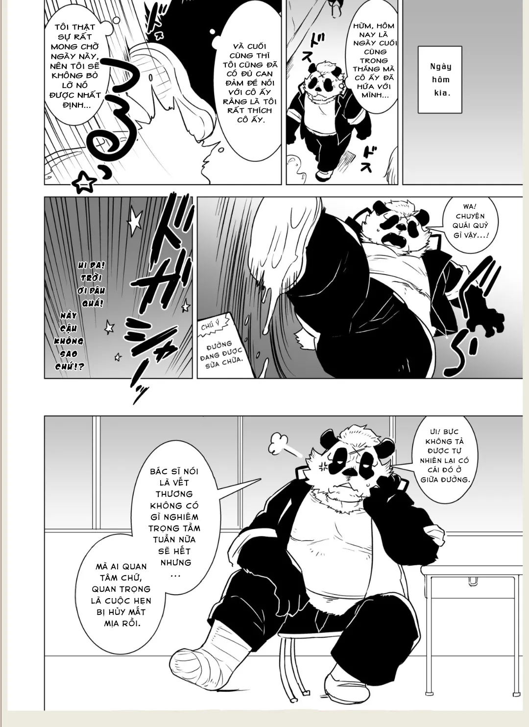 HentaiVN.net - Ảnh 3 - Sasada Kun can't graduate from His virginity Week Four - Oneshot