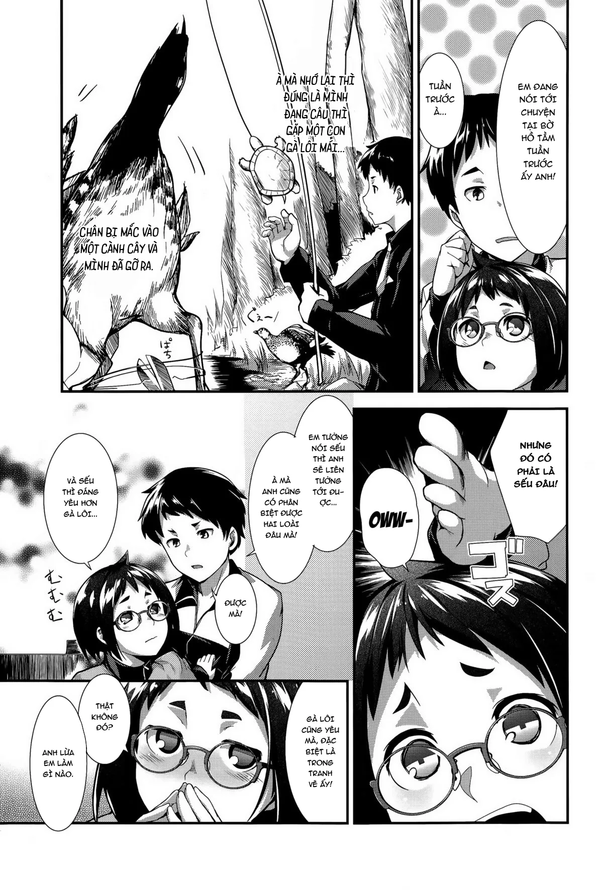 HentaiVN.net - Ảnh 17 - Ongaeshi [Ongaeshi; On Gratitude] - Oneshot