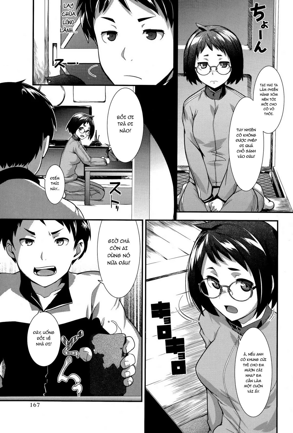 HentaiVN.net - Ảnh 7 - Ongaeshi [Ongaeshi; On Gratitude] - Oneshot