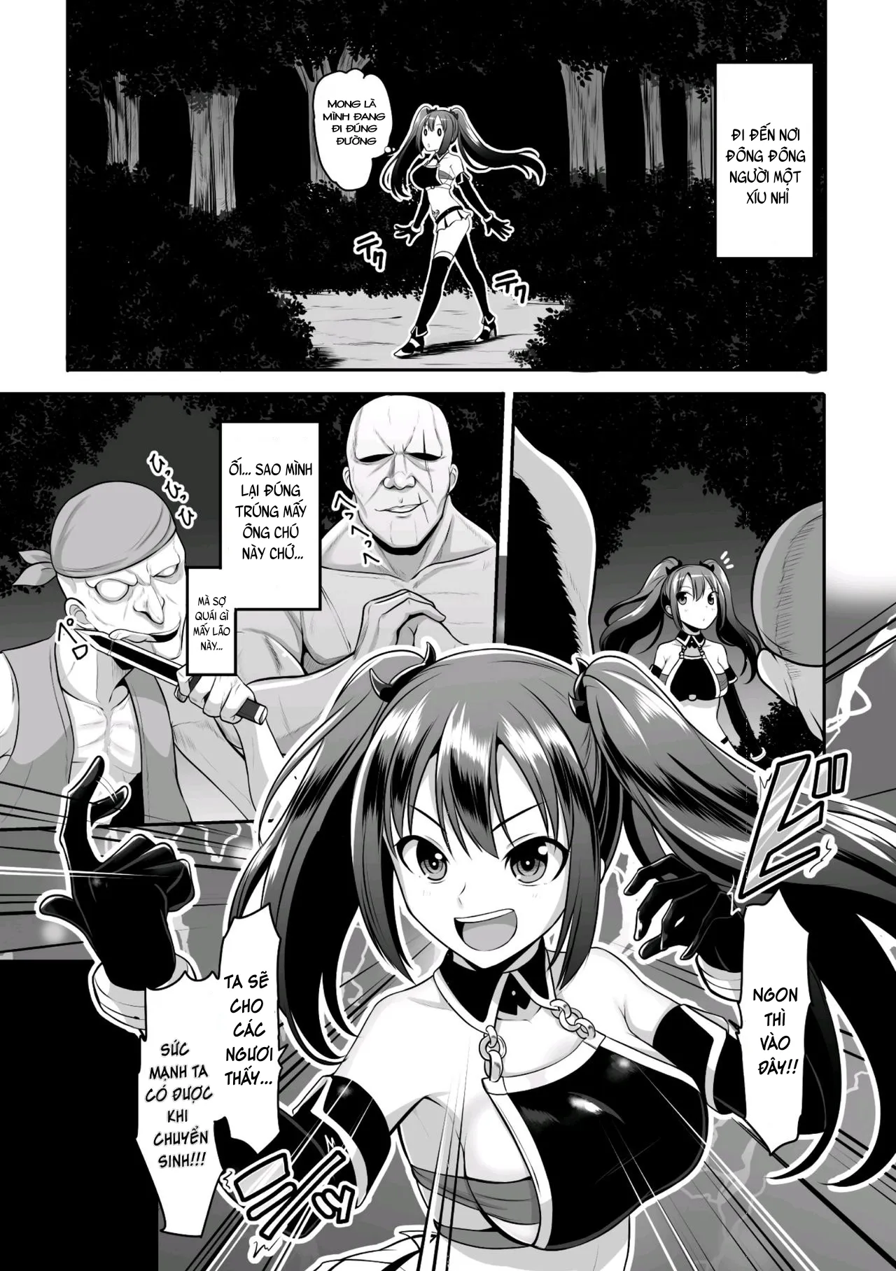 HentaiVN.net - Ảnh 4 - Chuyển sinh vào thế giới khác với kĩ năng đụ nhau đẻ quái vật [2D Comic Magazine Inmon o Tsukerareta Bishoujo-tachi ga Sanran Acme Ochi! Vol. 1] - Oneshot ngọt