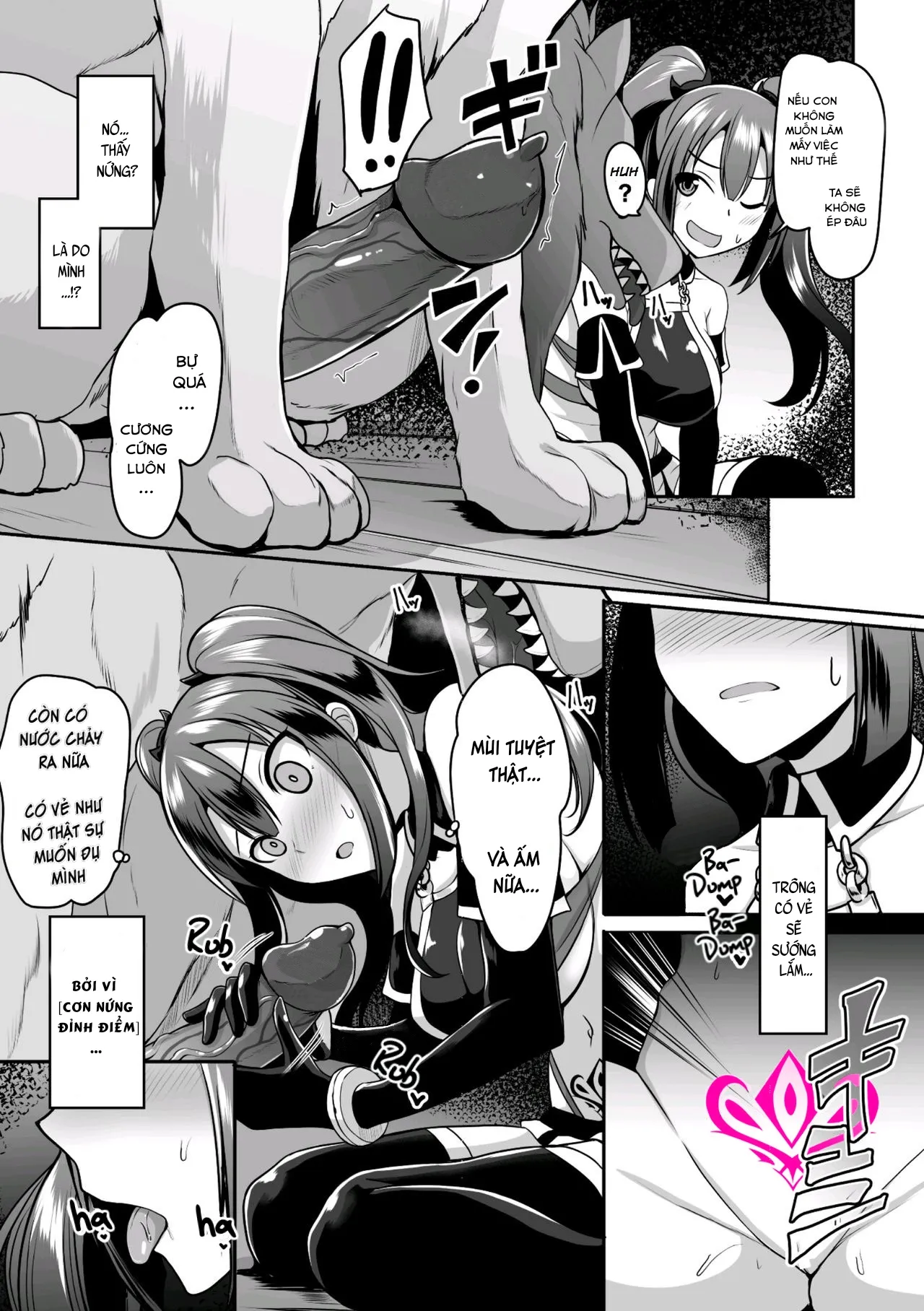 HentaiVN.net - Ảnh 8 - Chuyển sinh vào thế giới khác với kĩ năng đụ nhau đẻ quái vật [2D Comic Magazine Inmon o Tsukerareta Bishoujo-tachi ga Sanran Acme Ochi! Vol. 1] - Oneshot ngọt