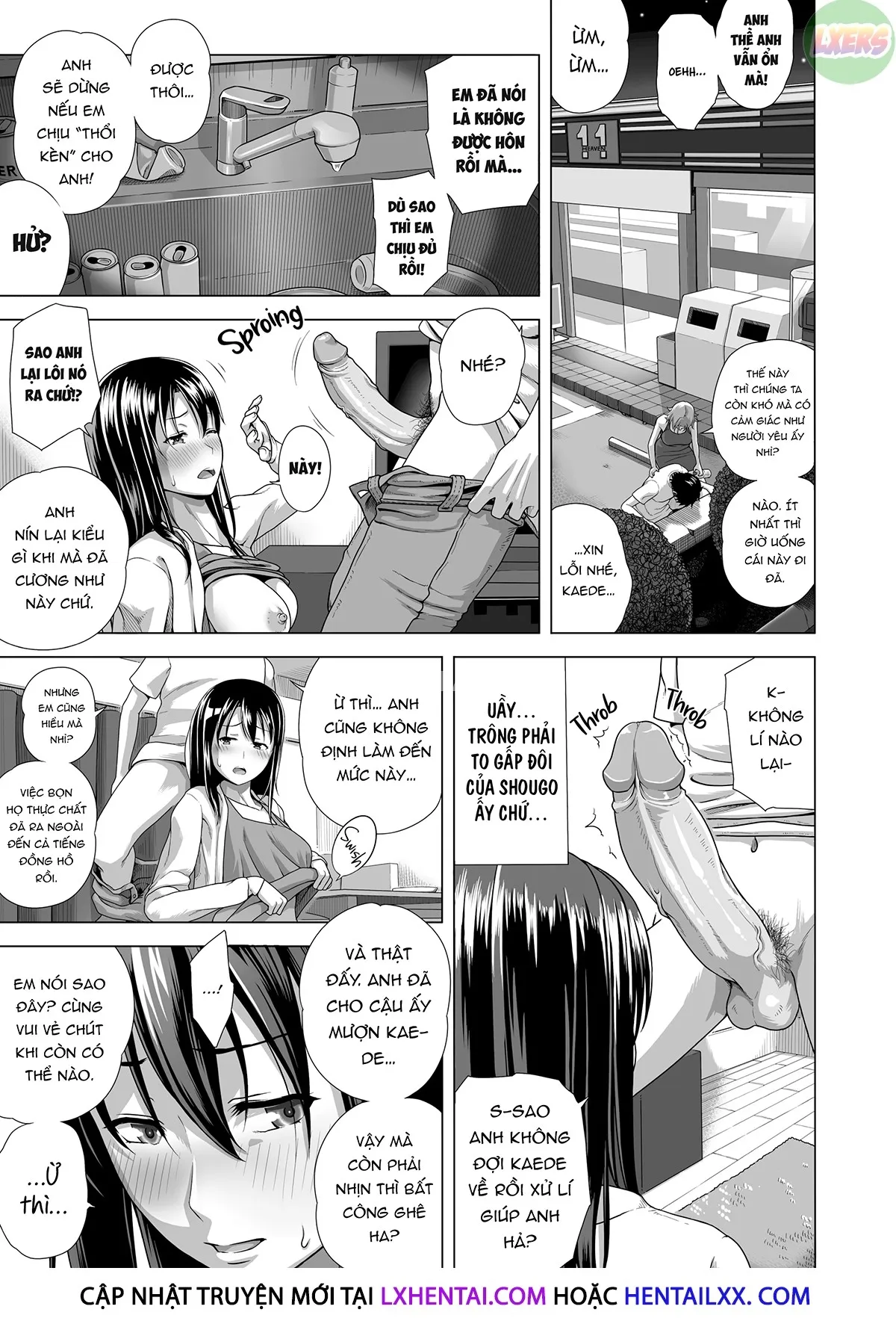 HentaiVN.net - Ảnh 9 - Đóng giả người yêu - Chap 1