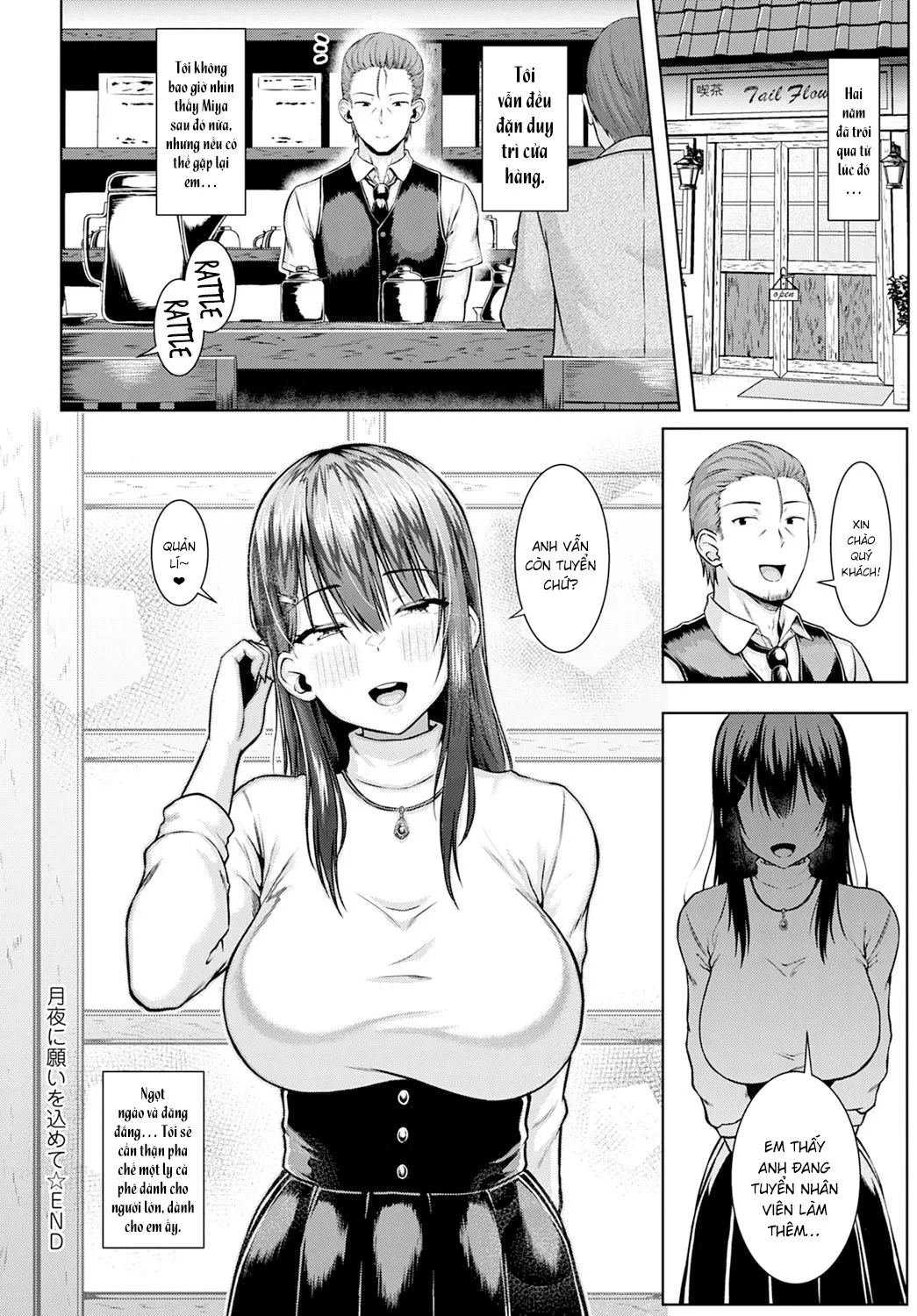 HentaiVN.net - Ảnh 31 - Tsukiyo ni Negai o Komete - Oneshot
