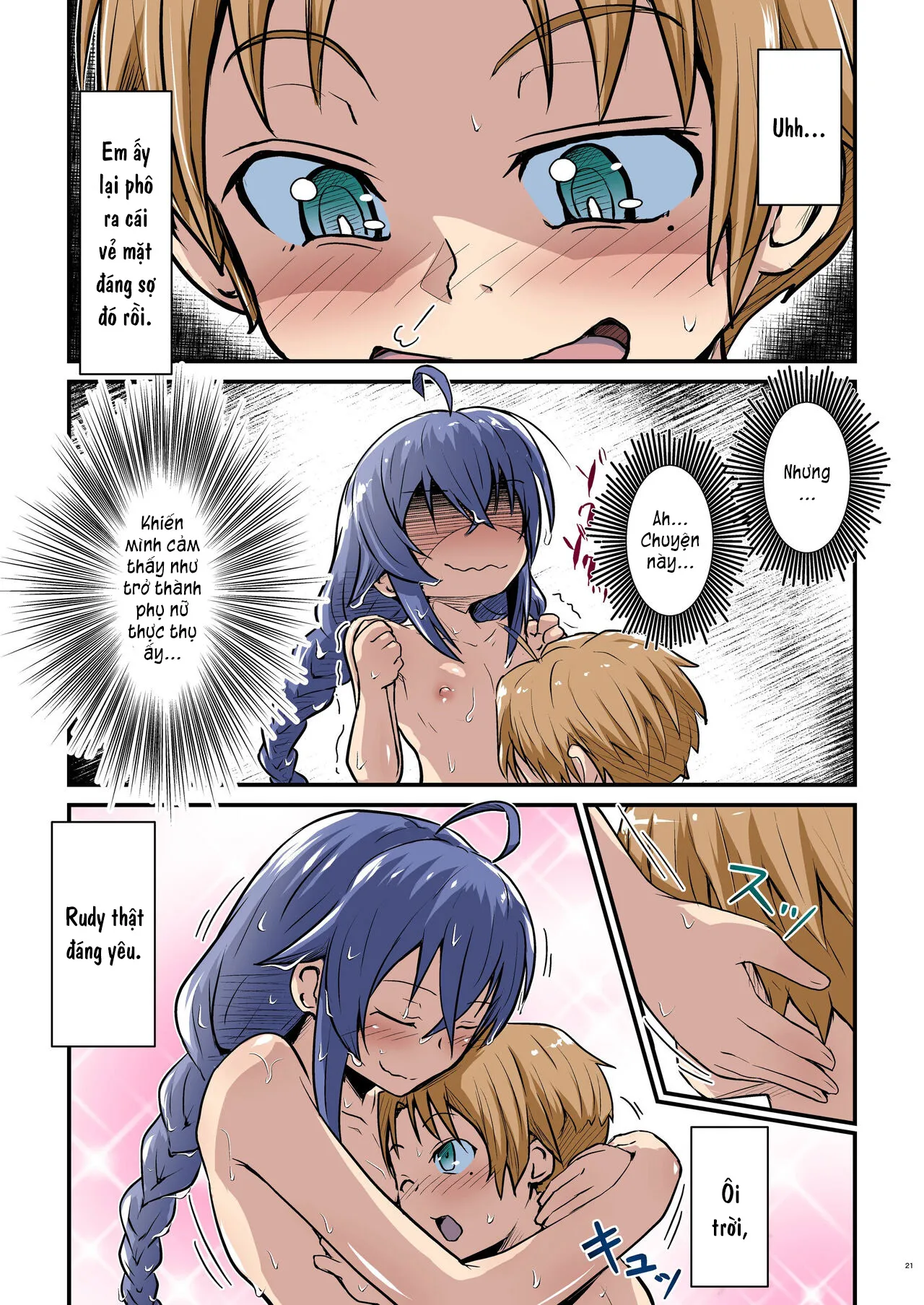 HentaiVN.net - Ảnh 22 - Mushoku! (Blue) [むしょく!(あお)] - Oneshot