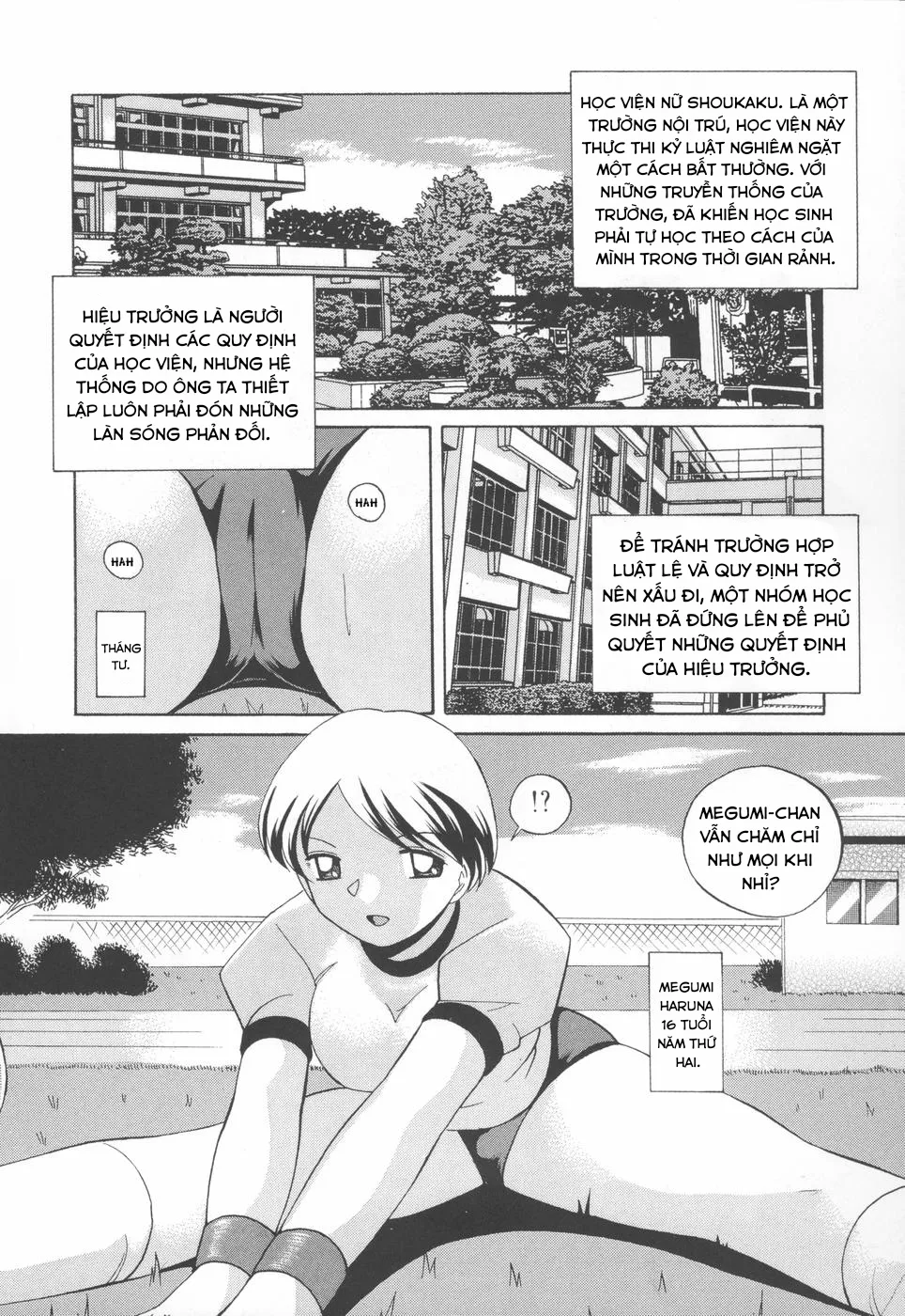 HentaiVN.net - Ảnh 10 - Sennou Gakuen [Brainwash Academy] - Chap 1