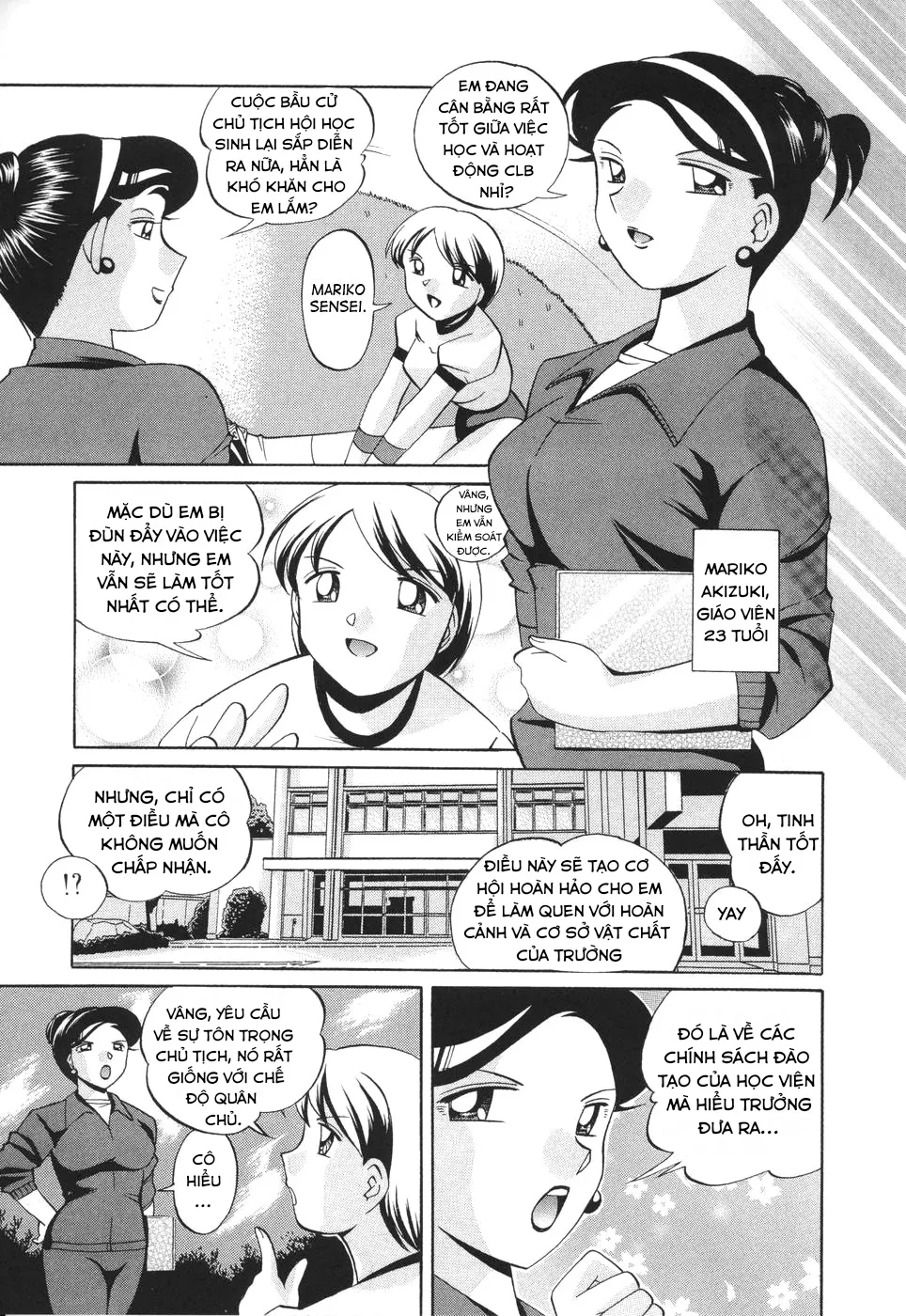 HentaiVN.net - Ảnh 11 - Sennou Gakuen [Brainwash Academy] - Chap 1