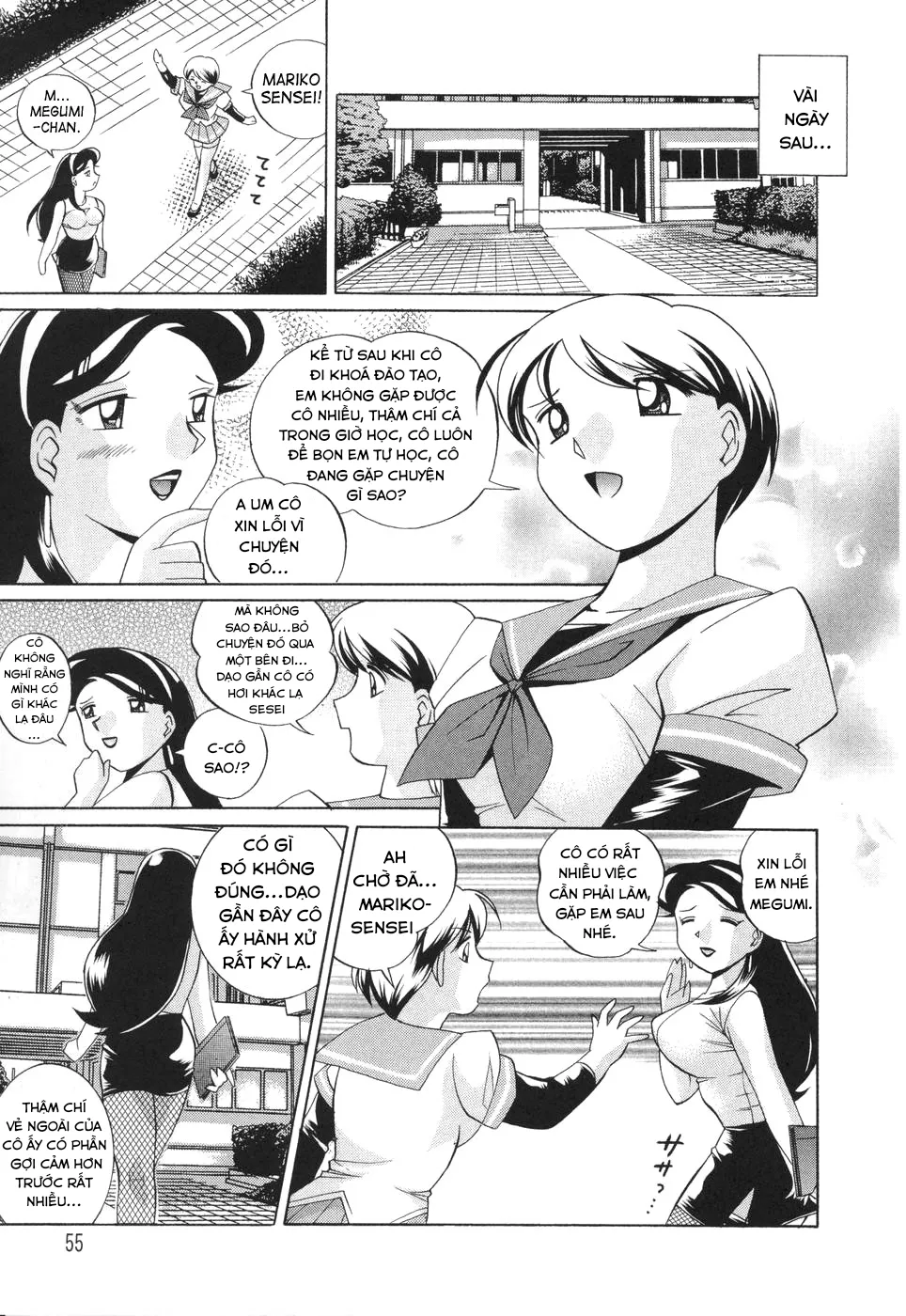 HentaiVN.net - Ảnh 10 - Sennou Gakuen [Brainwash Academy] - Chap 3