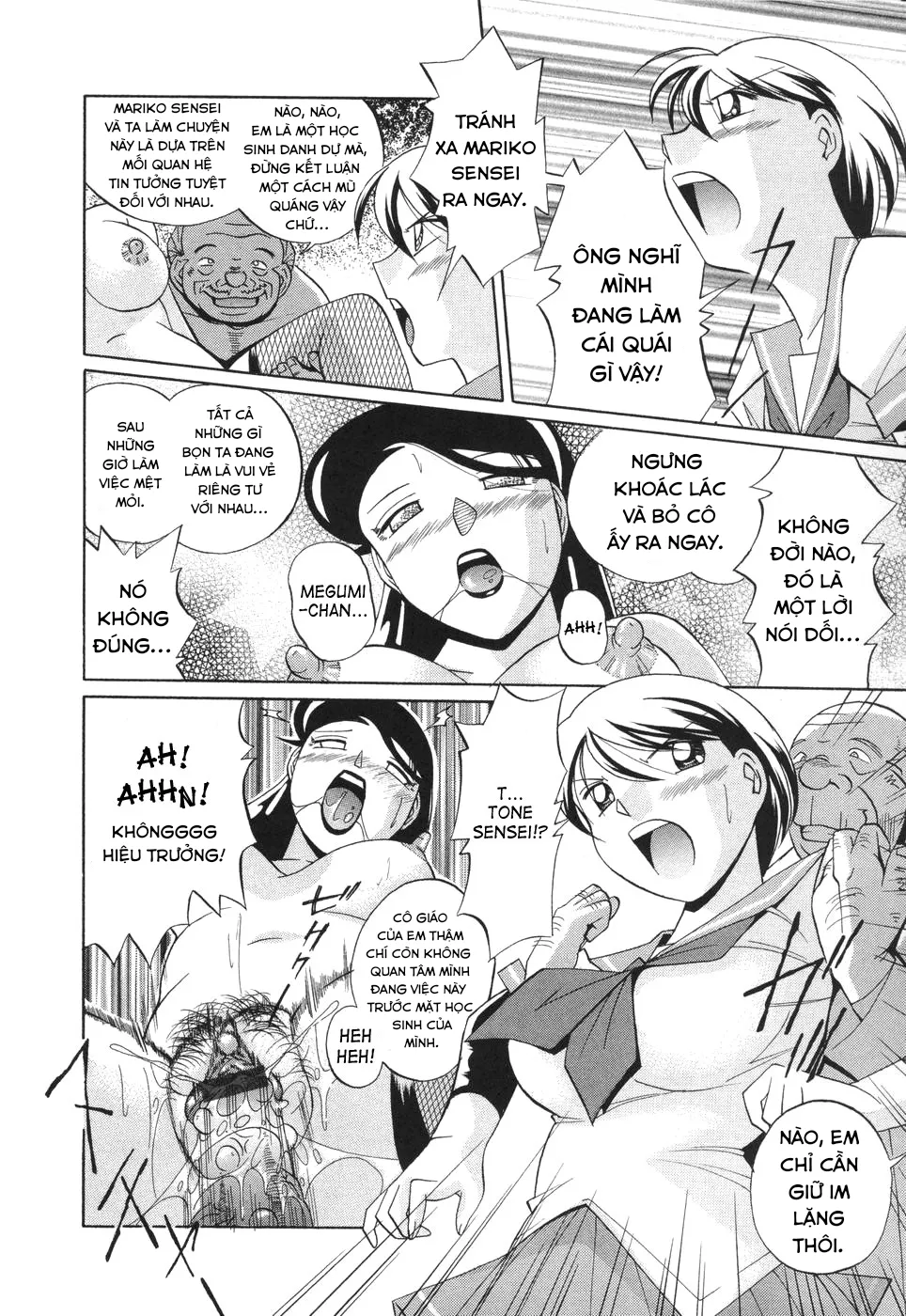 HentaiVN.net - Ảnh 13 - Sennou Gakuen [Brainwash Academy] - Chap 3