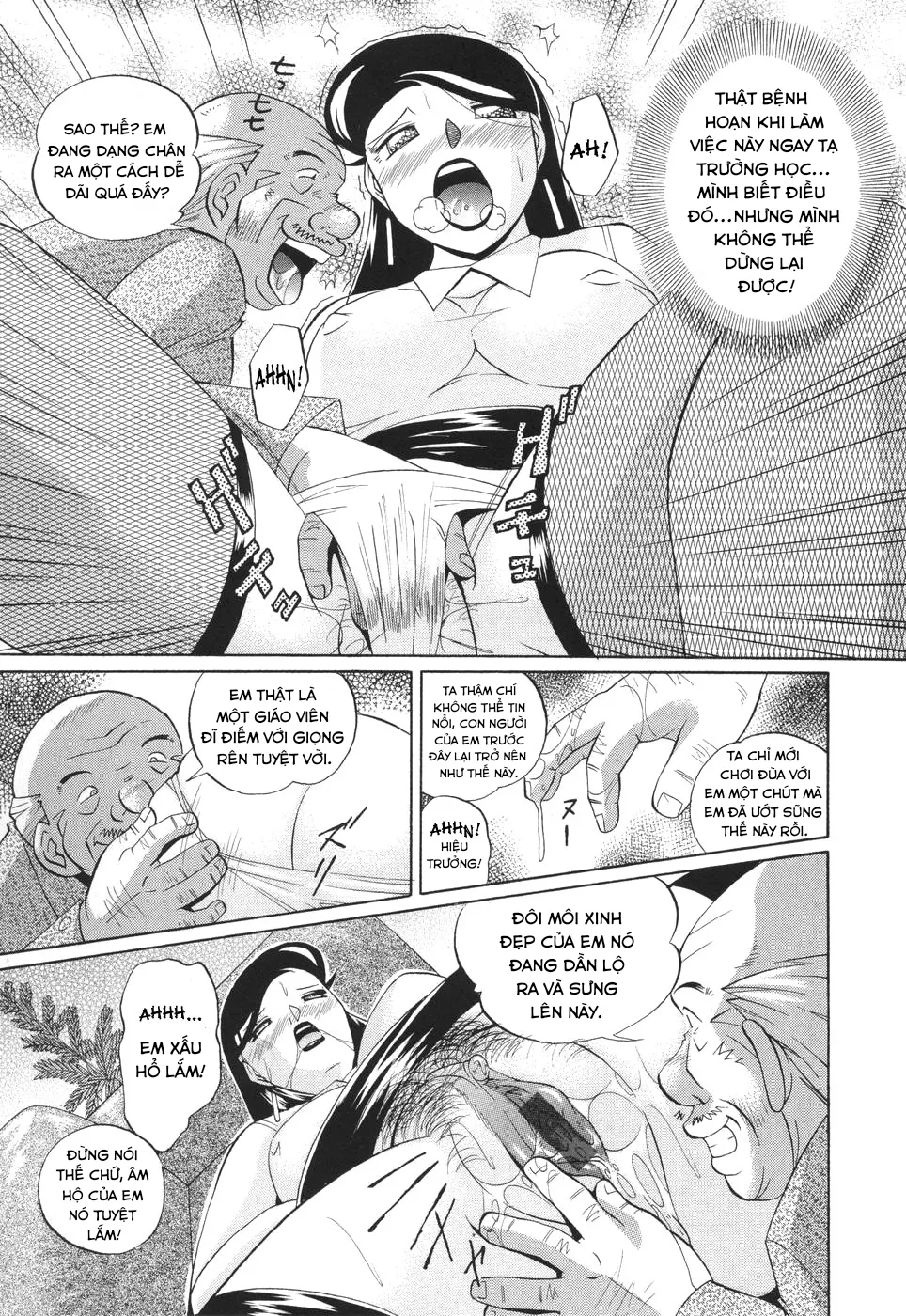 HentaiVN.net - Ảnh 4 - Sennou Gakuen [Brainwash Academy] - Chap 3