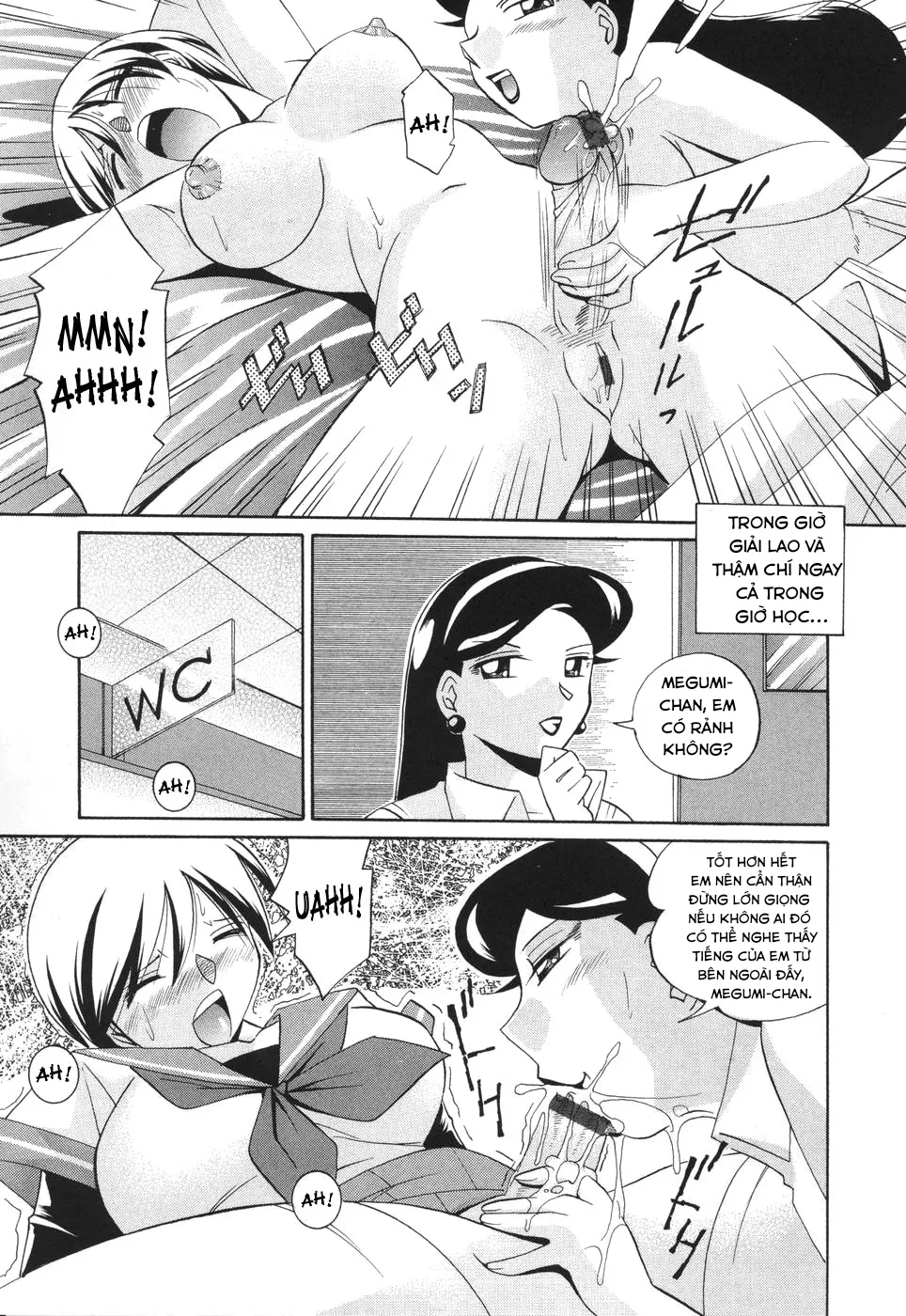 HentaiVN.net - Ảnh 16 - Sennou Gakuen [Brainwash Academy] - Chap 4