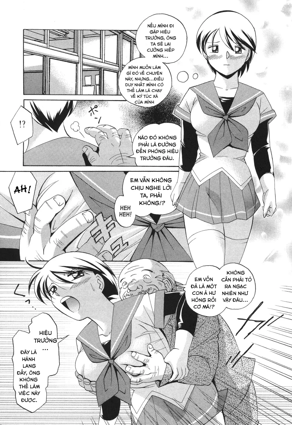 HentaiVN.net - Ảnh 4 - Sennou Gakuen [Brainwash Academy] - Chap6