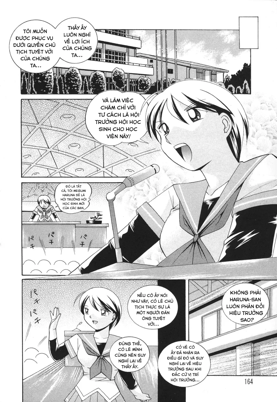 HentaiVN.net - Ảnh 17 - Sennou Gakuen [Brainwash Academy] - Chap8