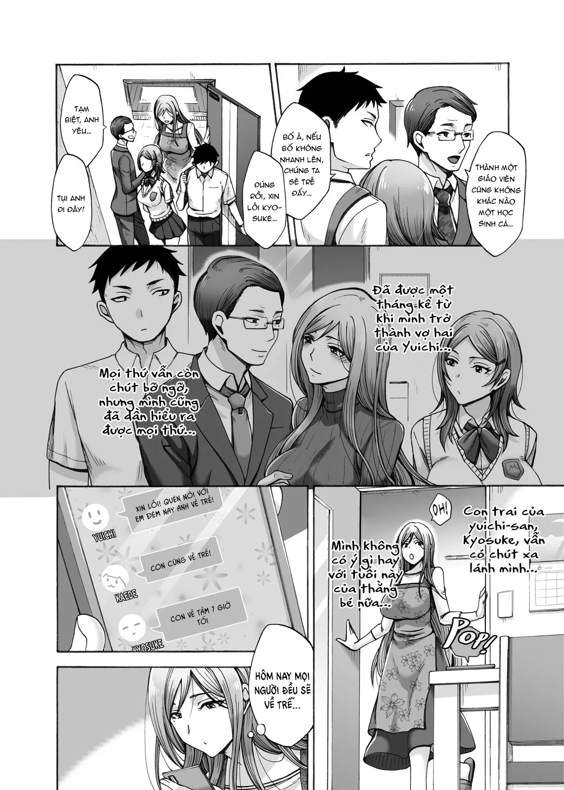 HentaiVN.net - Ảnh 3 - Mối quan hệ tình dục éo le trong gia đình Hikawake!!! [Hikawake no Ibitsu na Seijijou; The Distorted Sexual Circumstances Of The Hikawa Family] - Chap 1