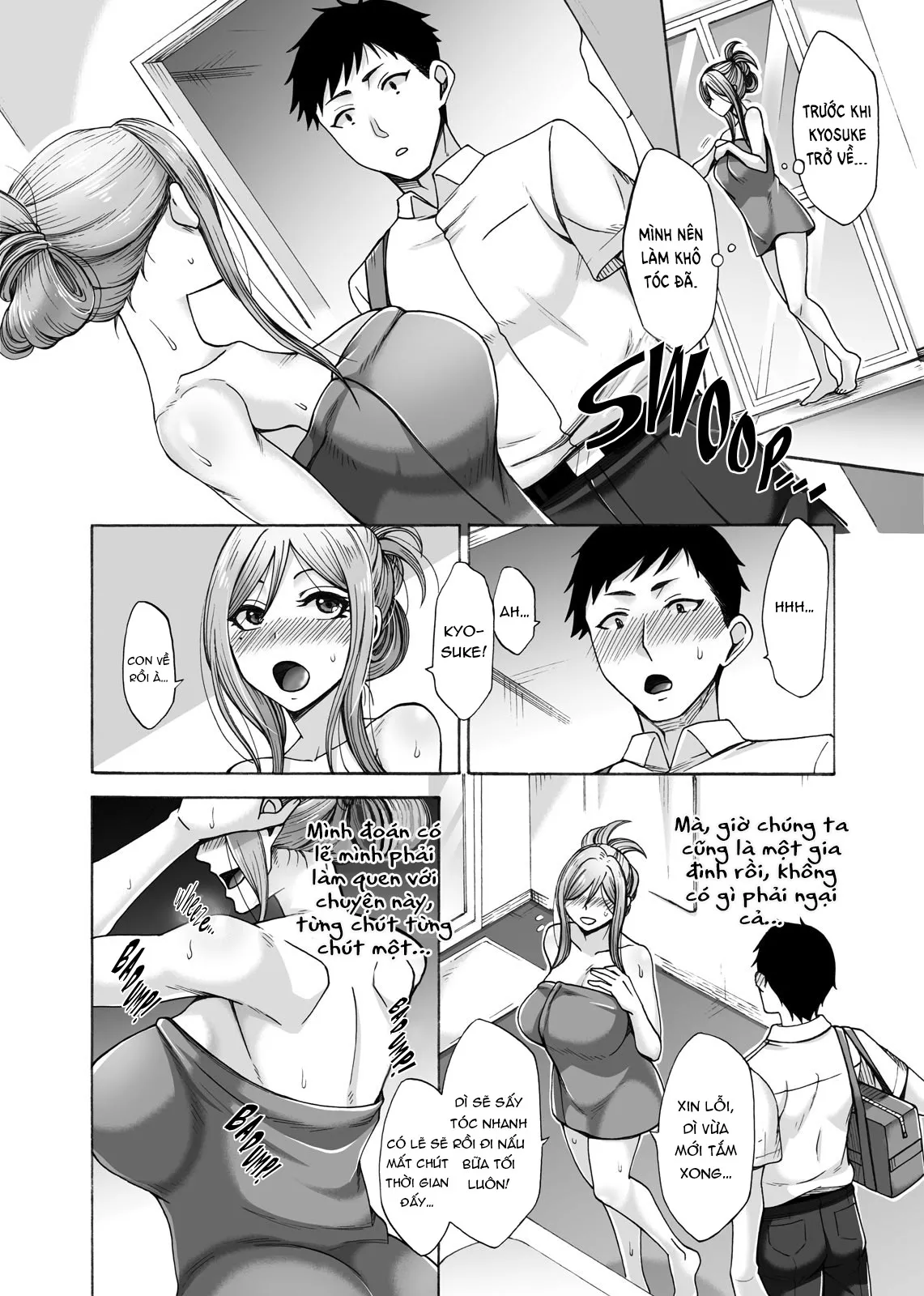 HentaiVN.net - Ảnh 5 - Mối quan hệ tình dục éo le trong gia đình Hikawake!!! [Hikawake no Ibitsu na Seijijou; The Distorted Sexual Circumstances Of The Hikawa Family] - Chap 1
